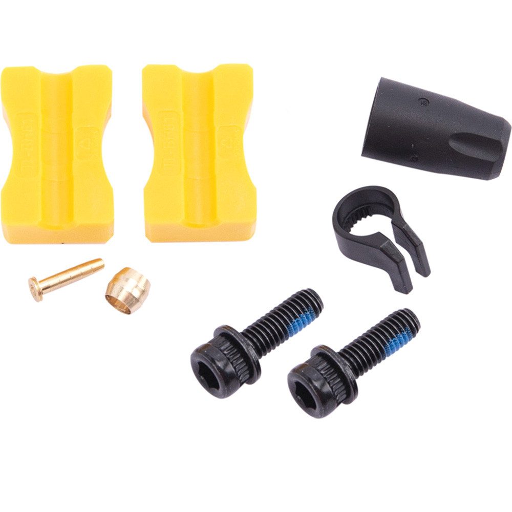 Scheibenbremse Shimano Scheibenbremse BR-MT410 + BL-M4100 vorn, Hebel links schwarz