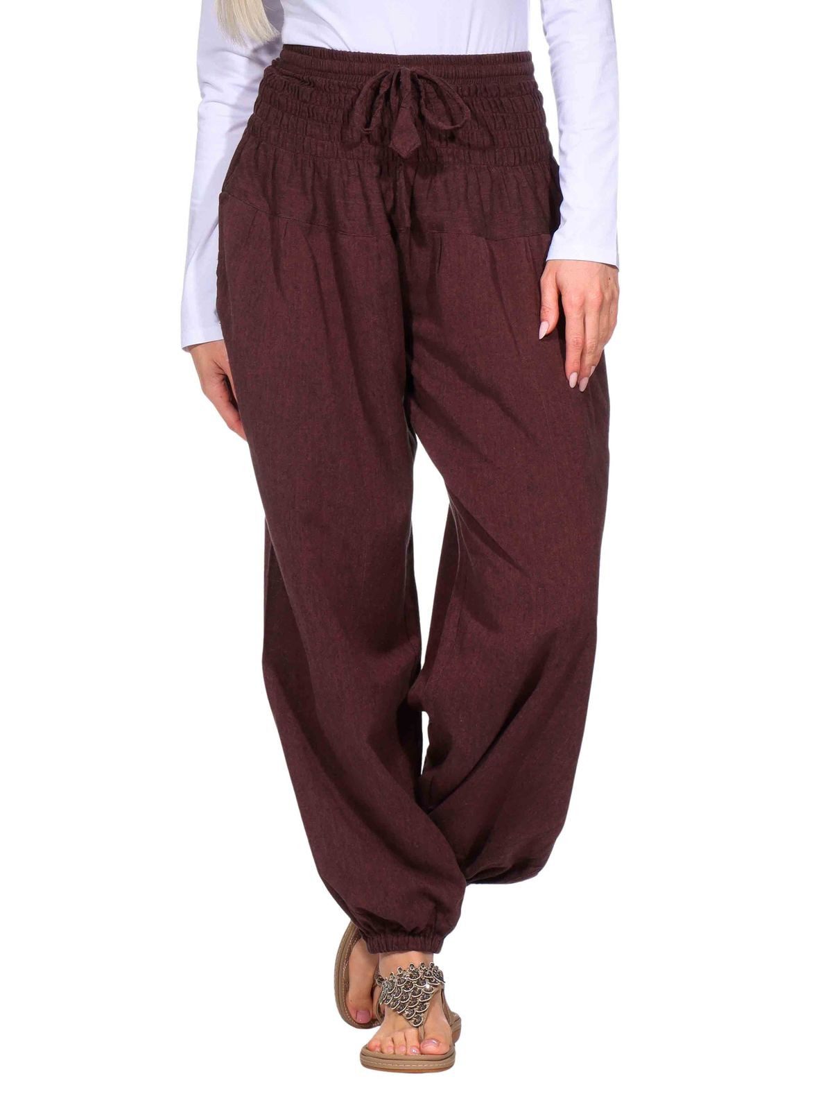 KUNST UND MAGIE Haremshose Kunst&Magie Damen Pluder-/Haremshose Sommerhose günstig online kaufen