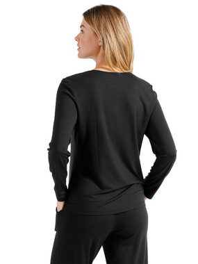 Nina Von C. T-Shirt Damen Langarm-Shirt Loungewear Modal (Stück, 1-tlg) -