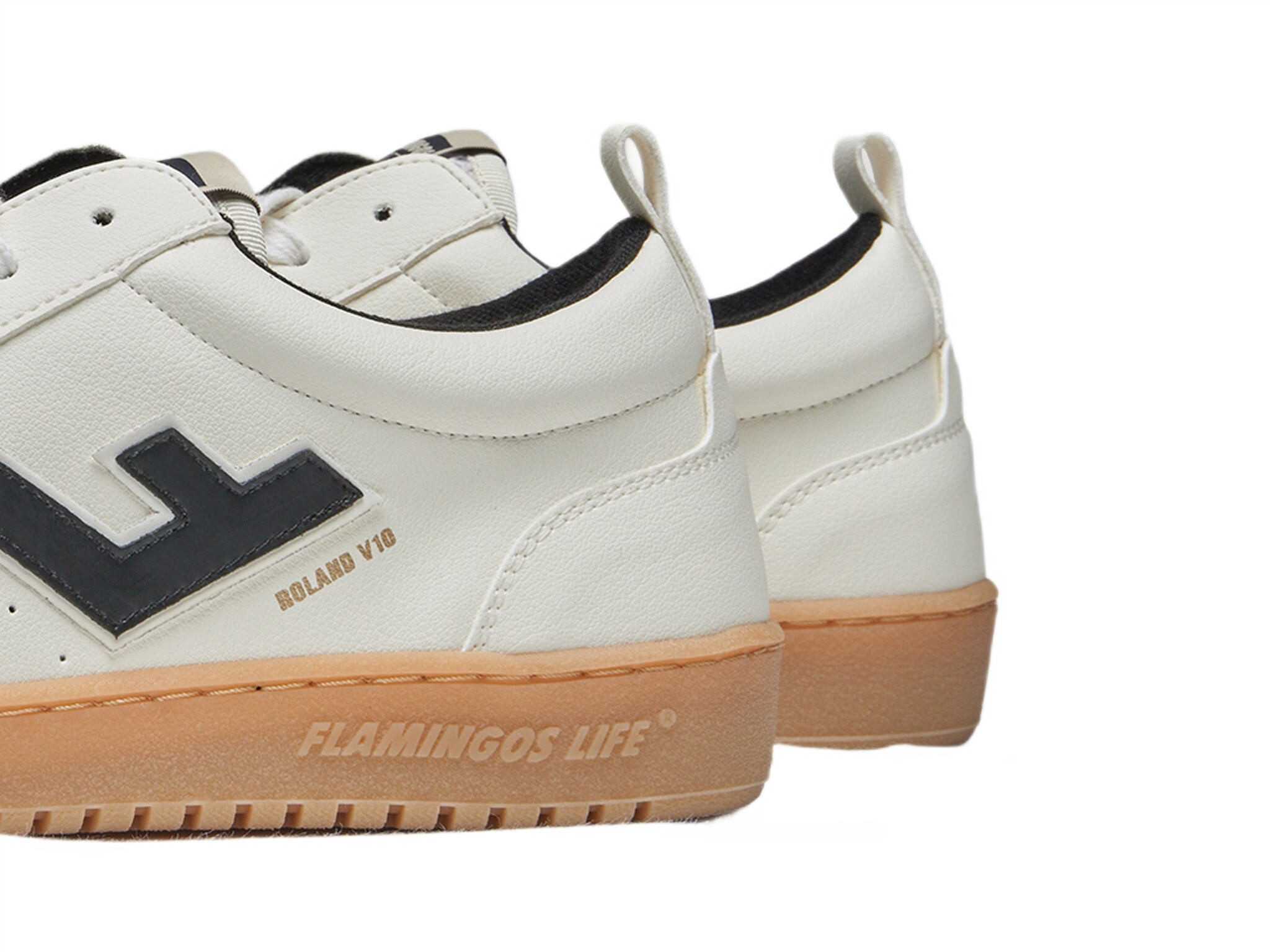 Flamingos Life Roland V10 - weiss/natur/schwarz Sneaker