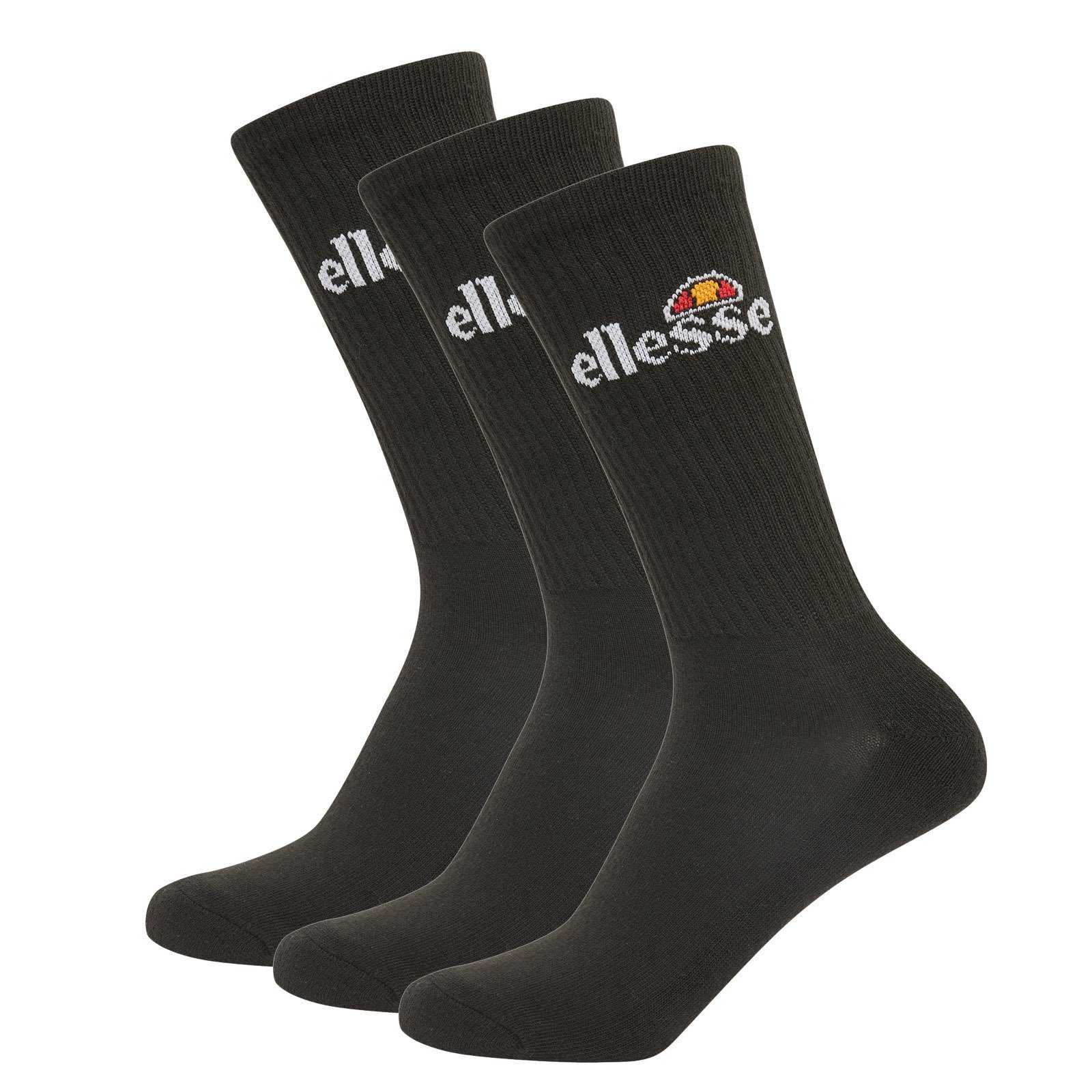 Ellesse Короткі шкарпетки Unisex Спортивні шкарпетки BISBA, 3 Paar - Crew Шкарпетки