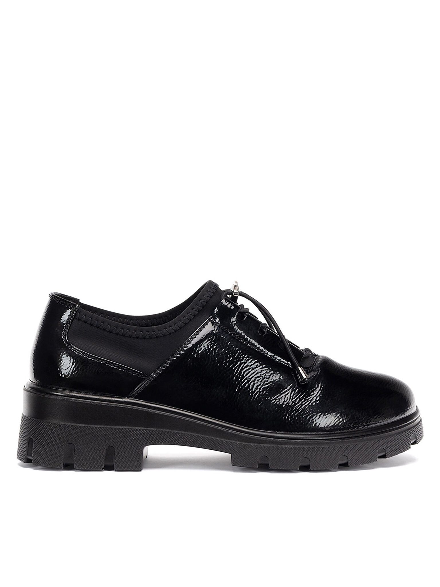 Clara Barson Clara Barson Halbschuhe Damen WFA2805-1 Schwarz Schnürschuh günstig online kaufen