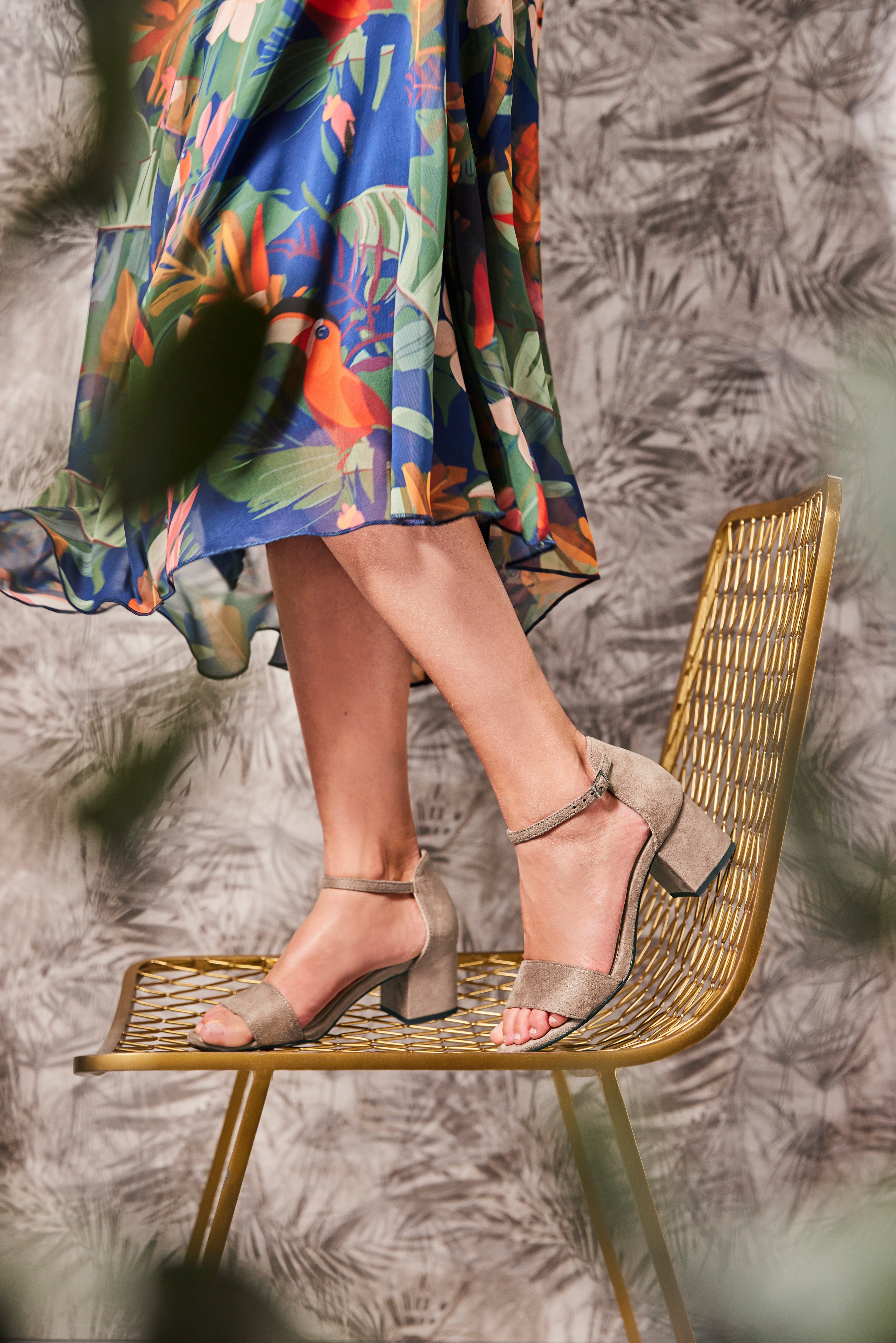 Aniston SHOES Sandalette, Riemchensandale, Sommerschuh, Abendschuh günstig online kaufen