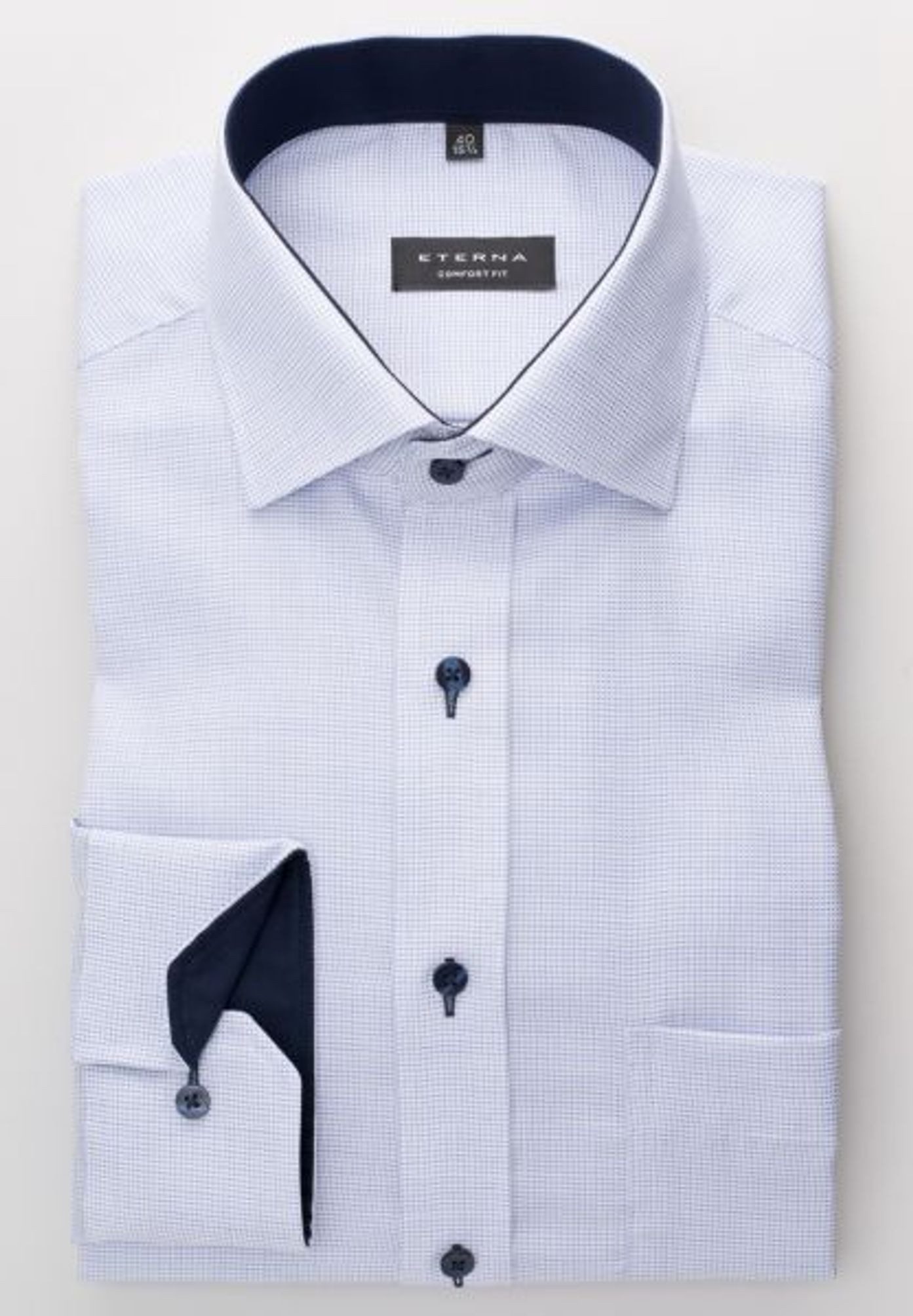 Eterna Langarmhemd Modern Fit comfort fitKent