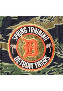 New Era Baseball Cap Detroit Tigers Spring Training MLB Tiger Camouf 59Fifty Cap Oliv 7 1/4