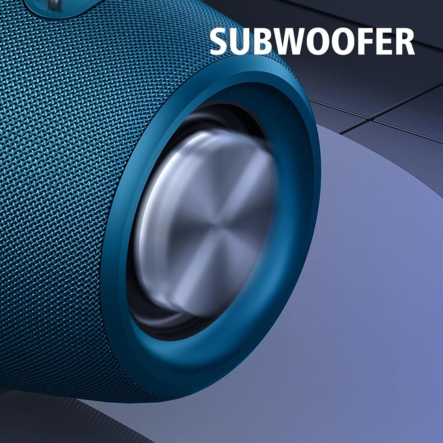 ZEALOT Stereo Lautsprecher (Bluetooth, Box, Bluetooth Technologie,Stereo Laut,EQ,IPX6 Wasserdicht) 60 BassUp W