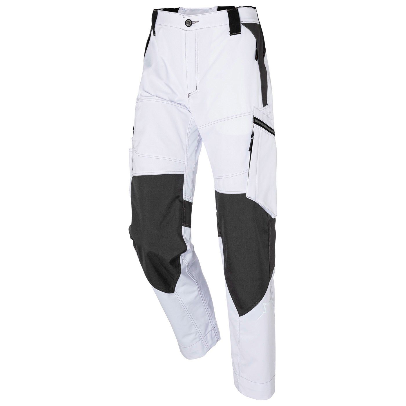 Gr.36-52 Arbeitsbundhose WOMAN Bundhose PULSE Kübler (1-tlg) weiß/anthrazit Allround-Damen-Arbeitshose,