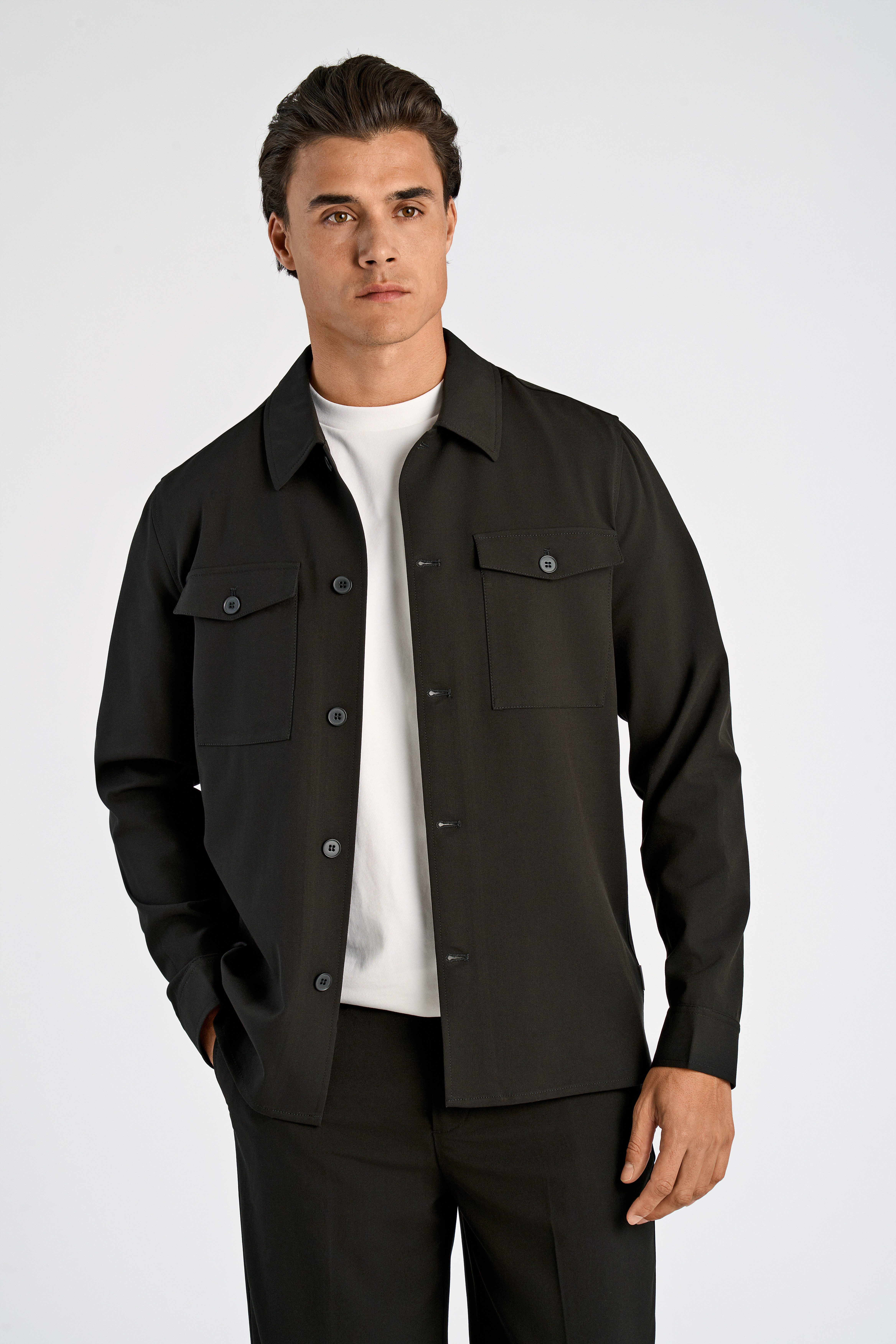 LINDBERGH Hemdjacke mit 2 Brusttaschen