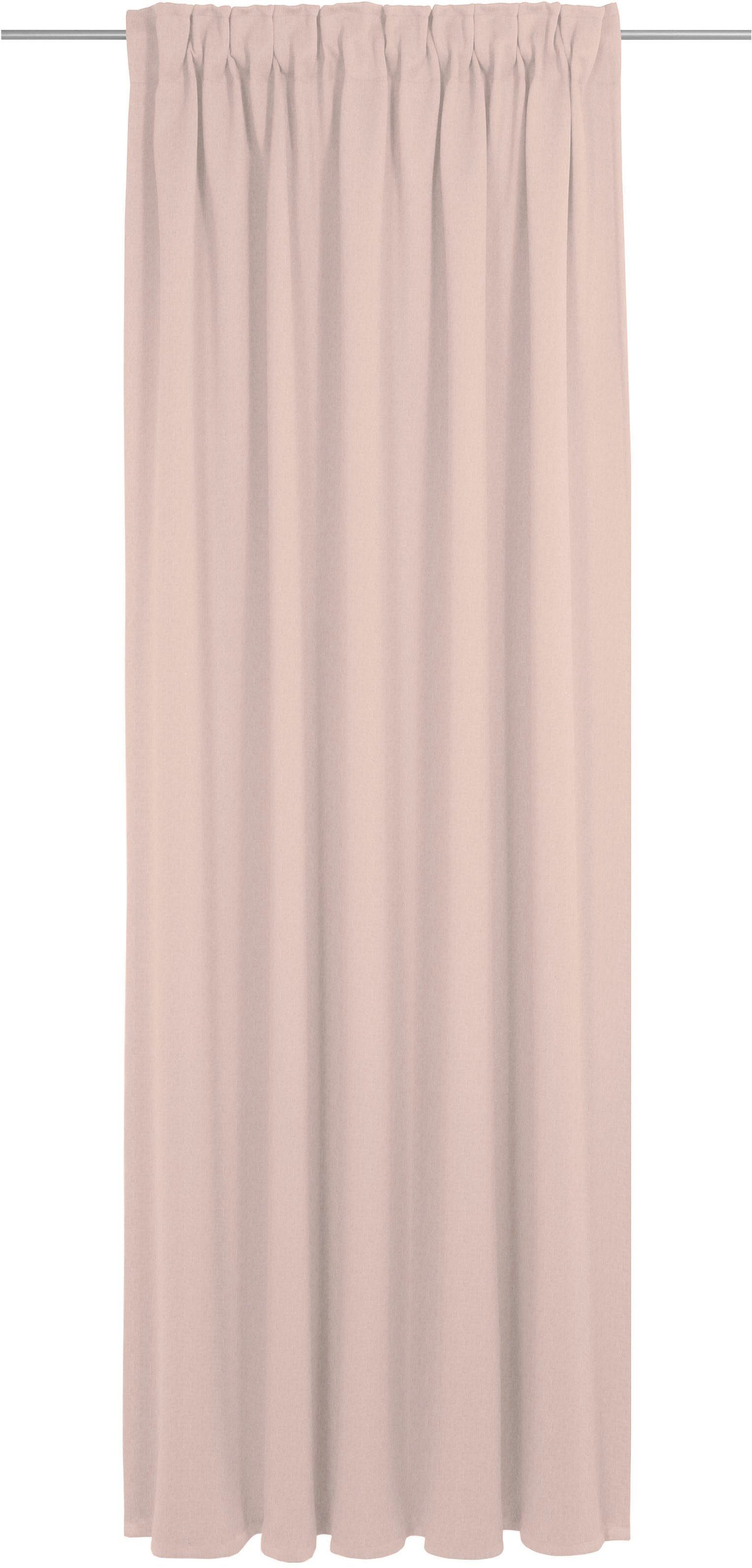 Vorhang Sunday, Wirth, Multifunktionsband (1 St), halbtransparent, nach Maß rosa