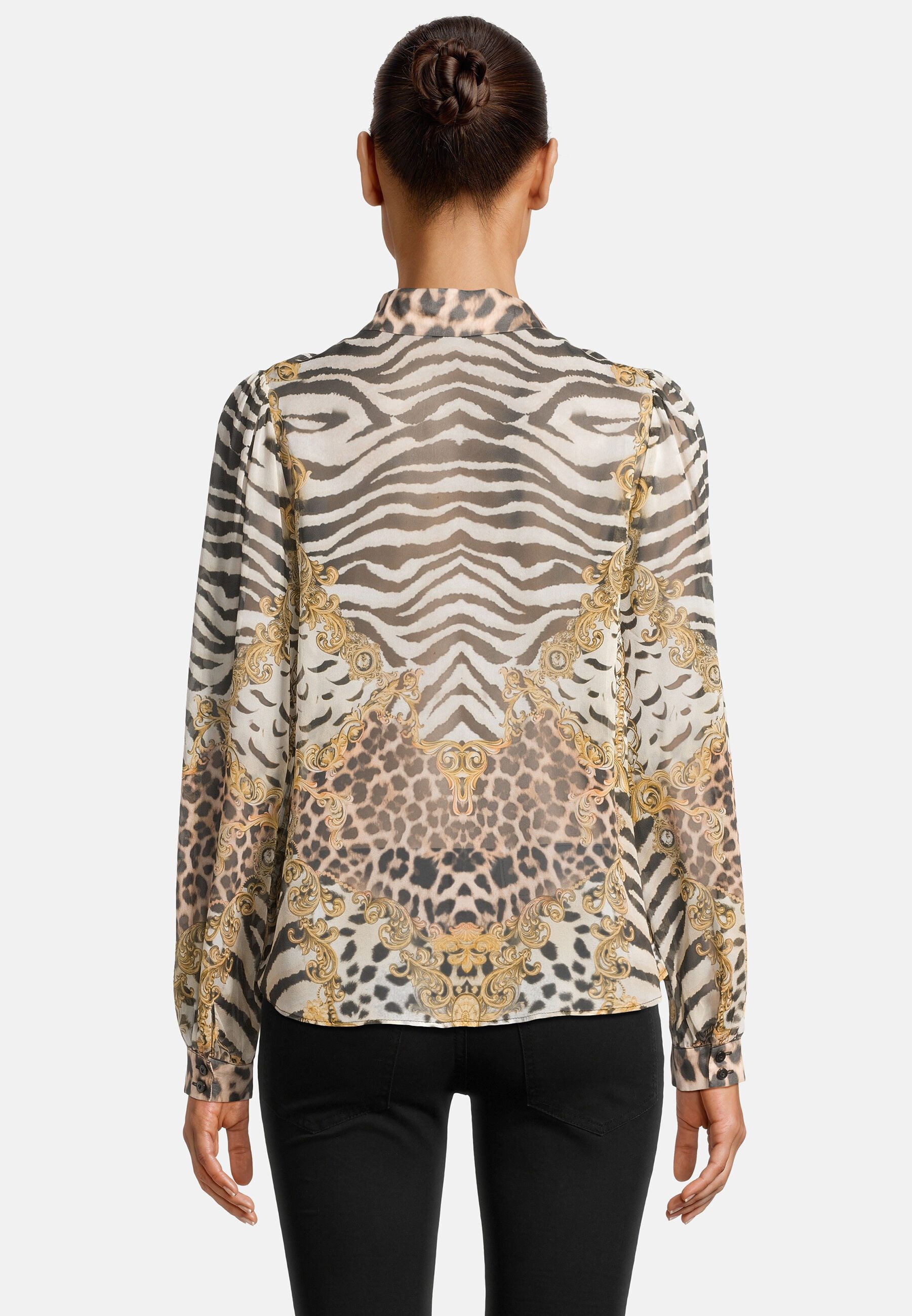 Princess goes Hollywood Langarmbluse mit Animalprint