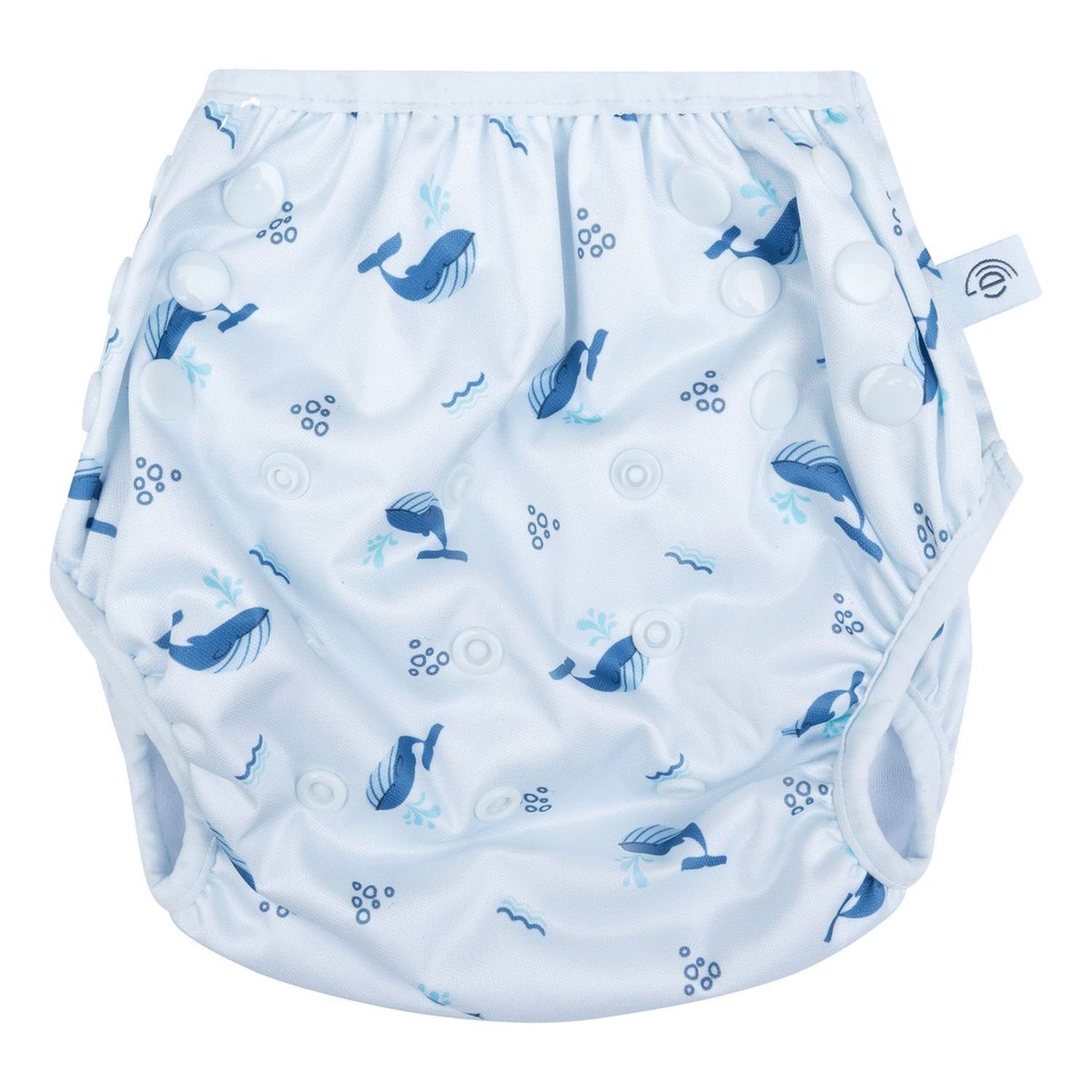Swim Essentials Schwimmwindel Swim Essentials Schwimmwindel waschbar weiß Wal Muster 0–3 Jahre
