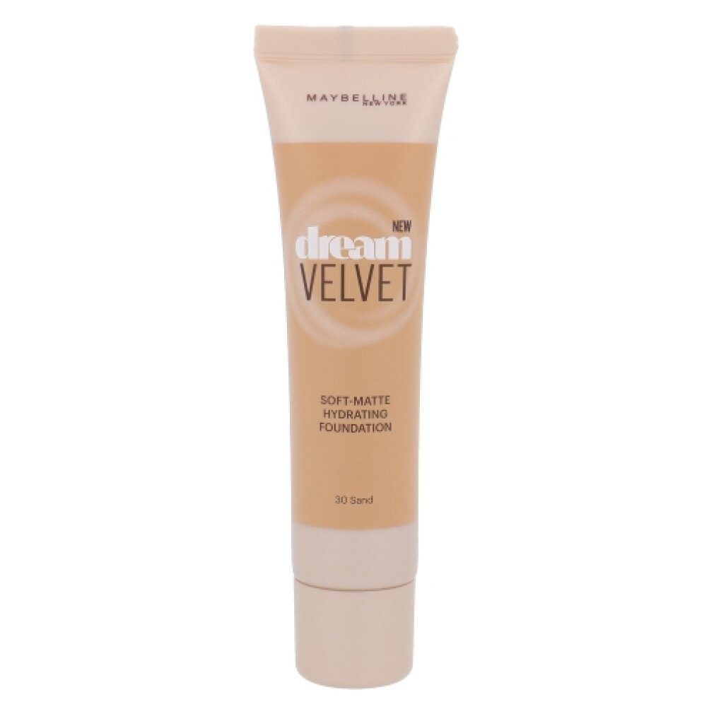 MAYBELLINE NEW YORK Foundation Dream Velvet Soft Matte Cream Foundation Nr.30 Sand 30 ml