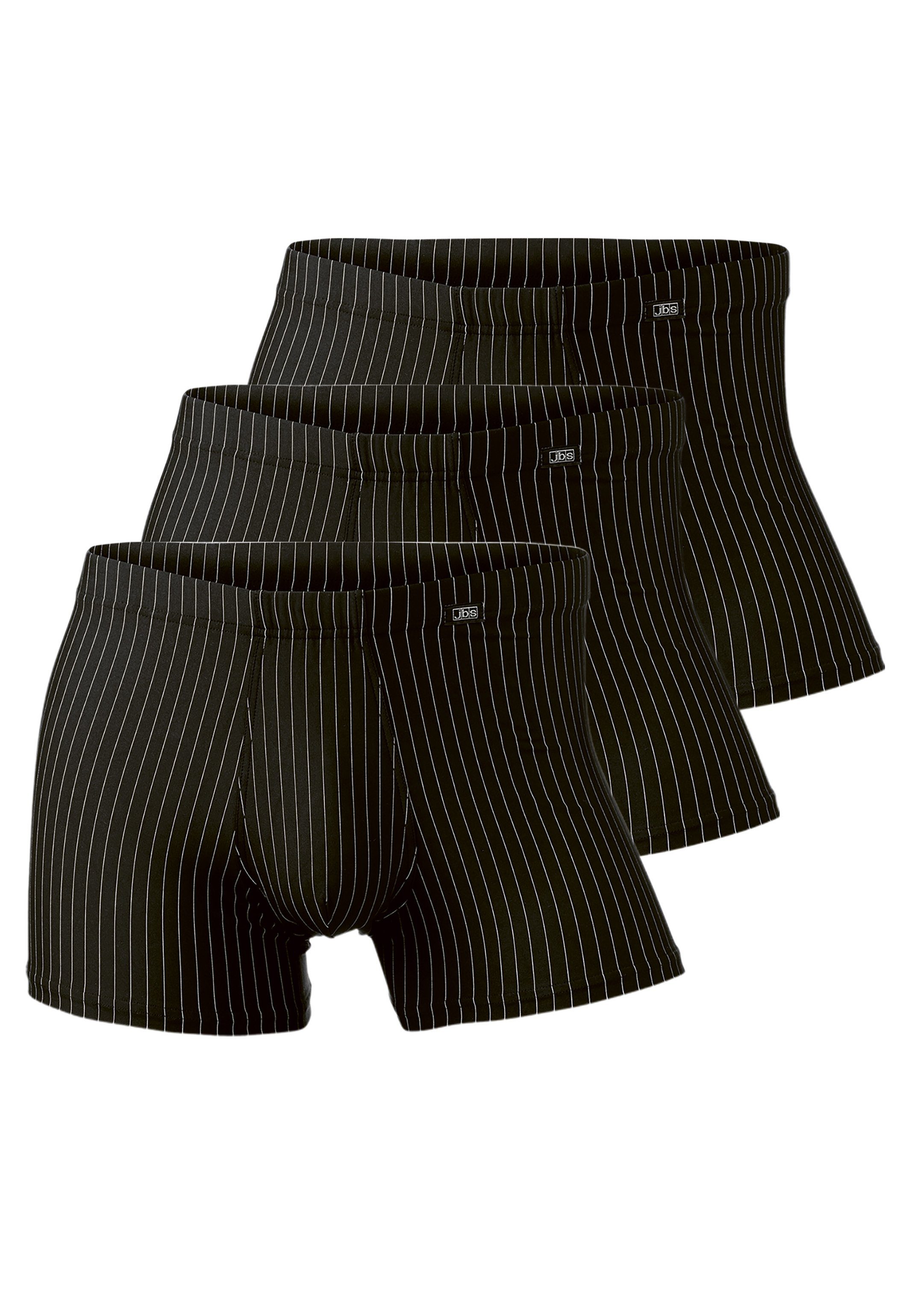 Pack Eingriff 3er Retro jbs Atmungsaktiv - Short - Boxer (Spar-Set, Microfiber 3-St) Ohne Long Pant /