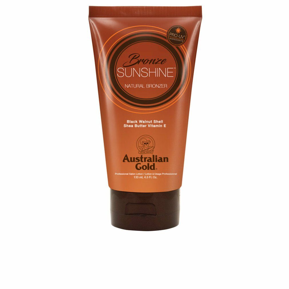 Australian Gold Selbstbräunungscreme SUNSHINE BRONZE natural bronzer professional lotion 133 ml