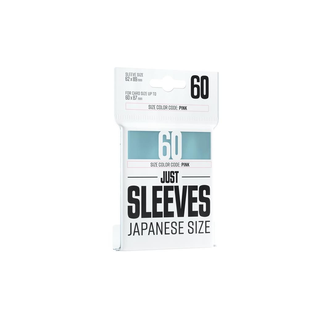 Gamegenic Sammelkarte Just Sleeves - Japanese Size Sleeves (60 Sleeves) - Clear