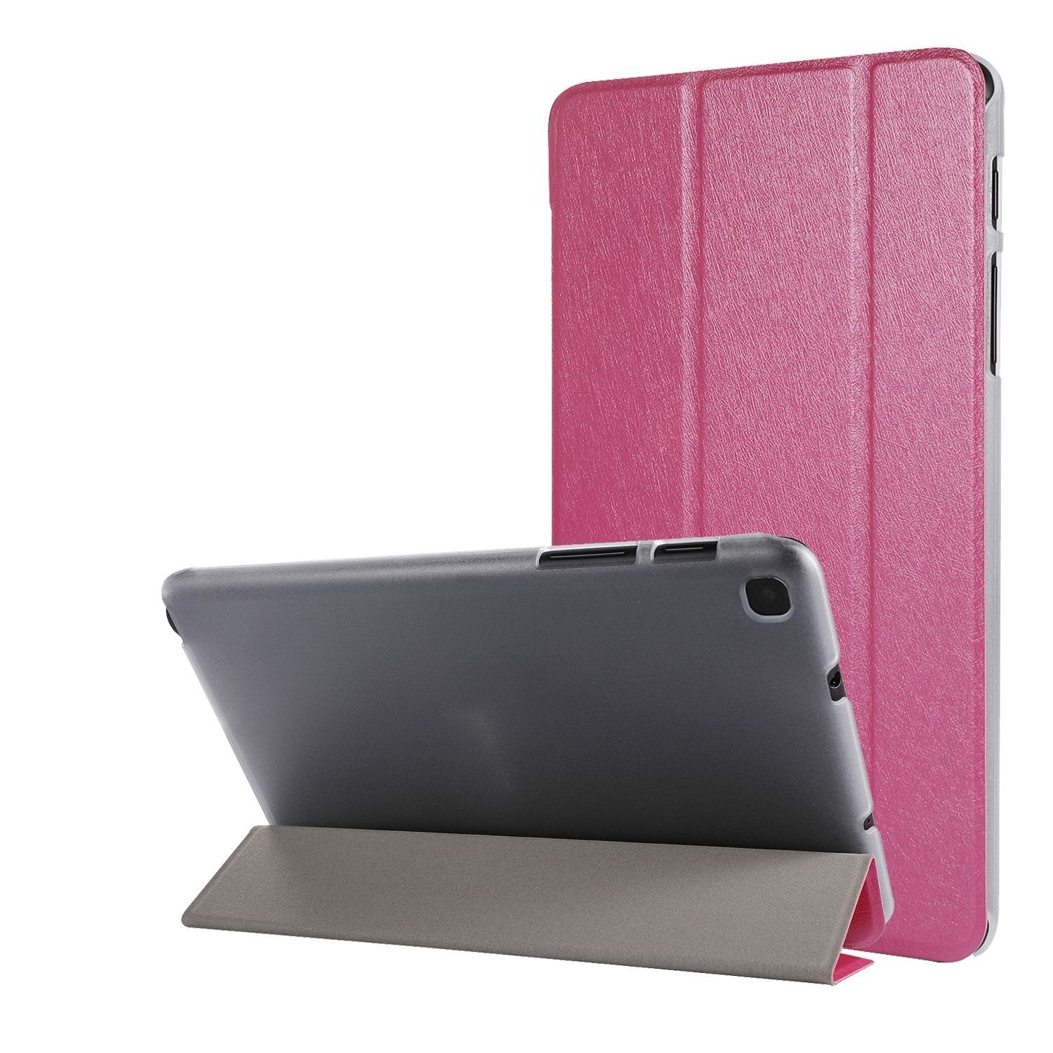 König Design Tablet-Hülle Samsung Galaxy Tab A7 Lite, Schutzhülle für Samsung Galaxy Tab A7 Lite Tablethülle Schutztasche Cover Standfunktion Pink
