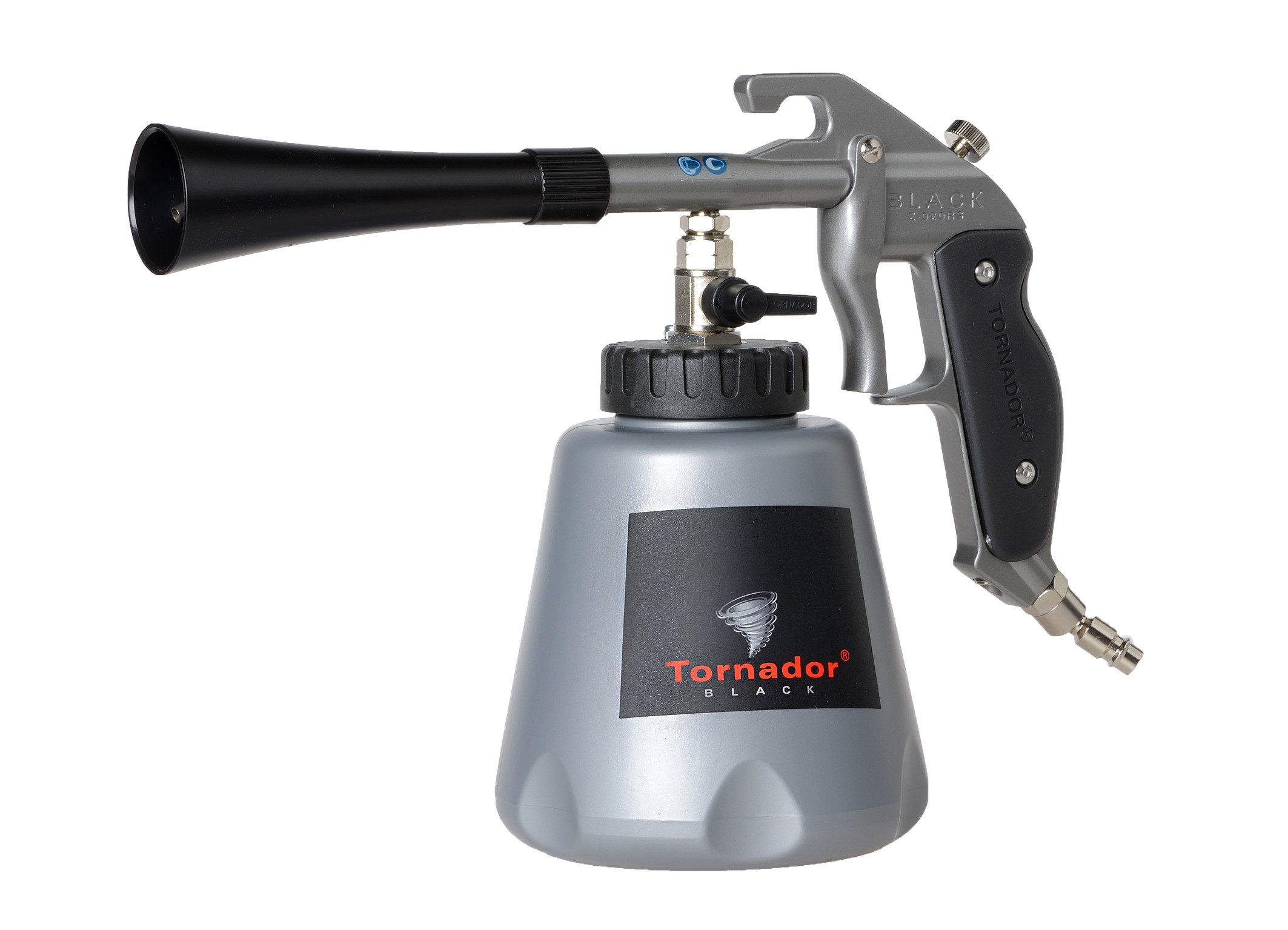 Tornador Reinigungs-Set Z-020RS Tornador Black Reinigungspistole, Reinigungspistole, Reinigung, Tornador