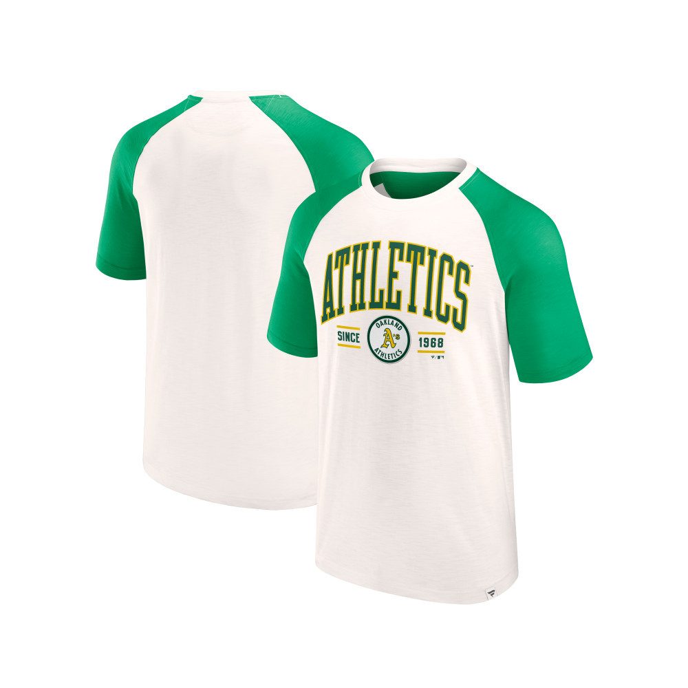 Oakland Athletics T-Shirt Oakland Athletics Fanatics Heritage Biblend SS Tee