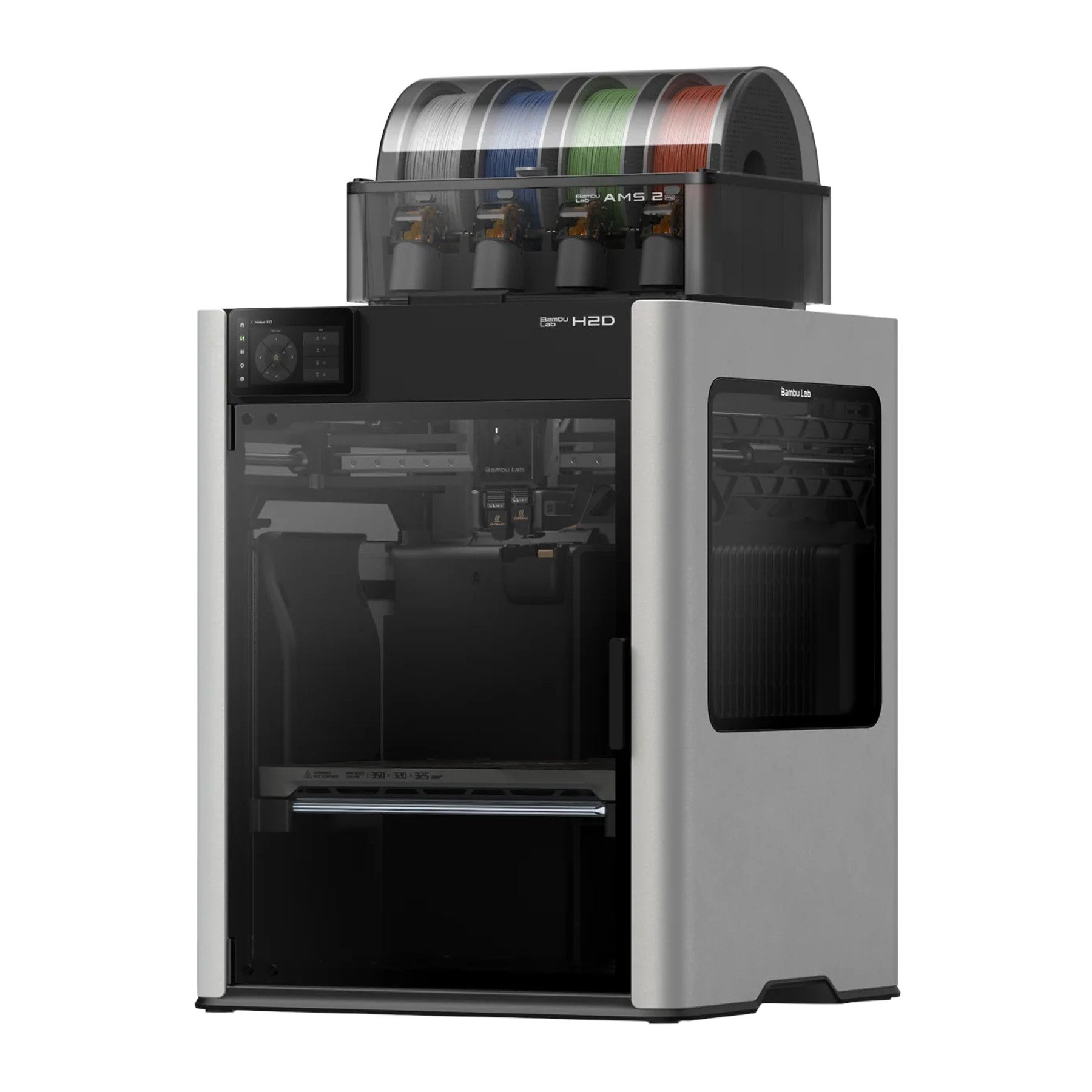 Bambu Lab 3D-Drucker Bambu Lab H2D AMS 2 Pro Combo 3D-Drucker, Dual-Extruder-System für echten Multi-Material-/Mehrfarben-Druck