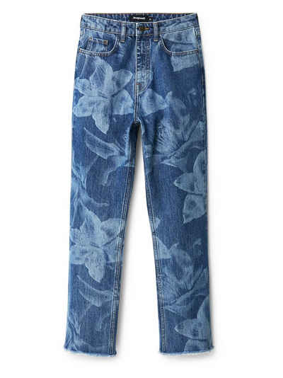 Desigual 7/8-Jeans ANTONIA (1-tlg) Fransen