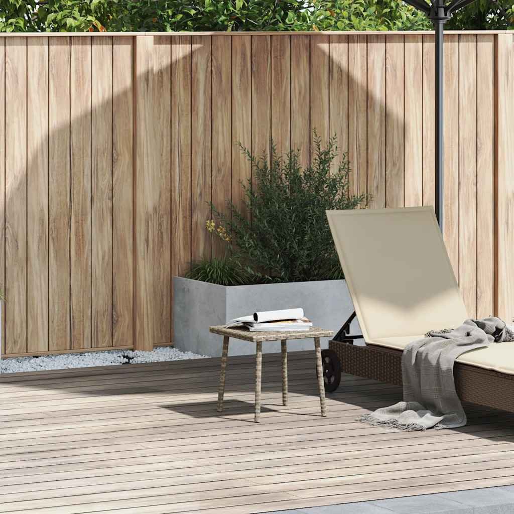 vidaXL Gartentisch Garten-Couchtisch Rechteckig Hellgrau 40x40x37 günstig online kaufen