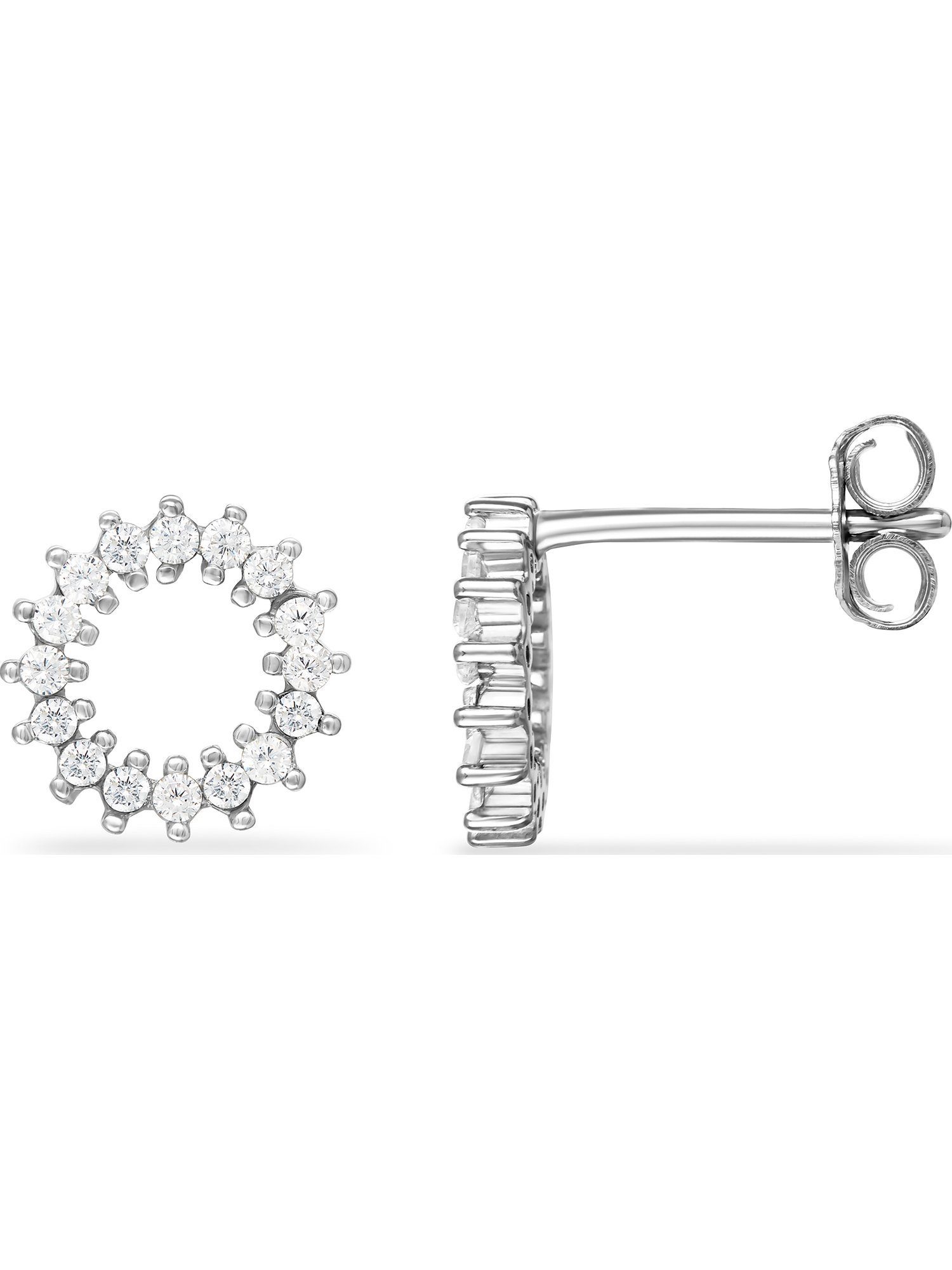 FAVS Paar Ohrstecker FAVS Damen-Ohrstecker 925er Silber 32 Zirkonia günstig online kaufen