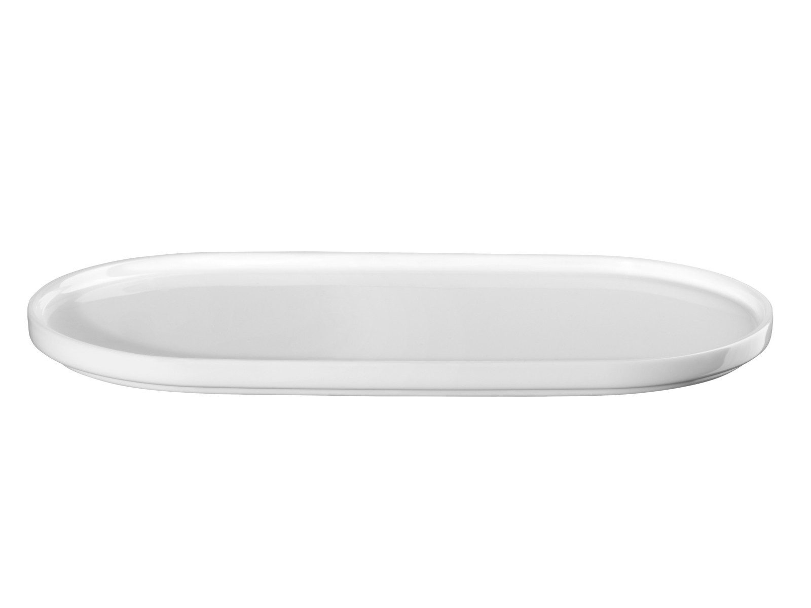 ASA SELECTION Teller opal Teller oval weiß 20,5cm