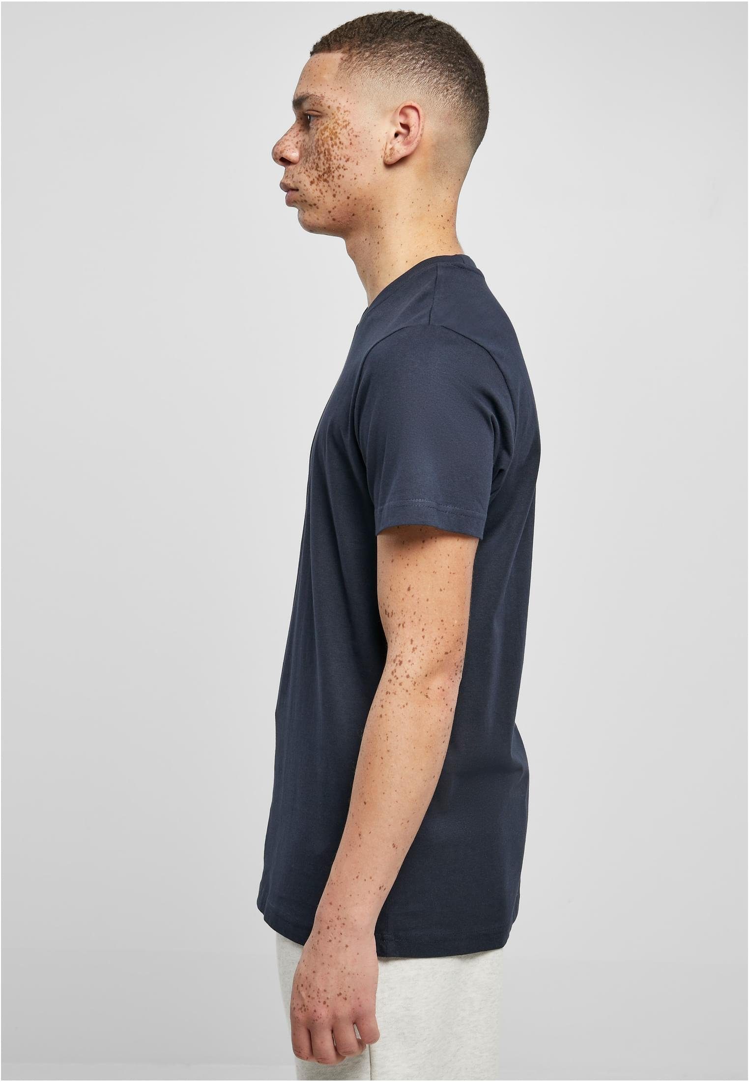 URBAN CLASSICS T-Shirt Basic Herren (1-tlg) Tee navy