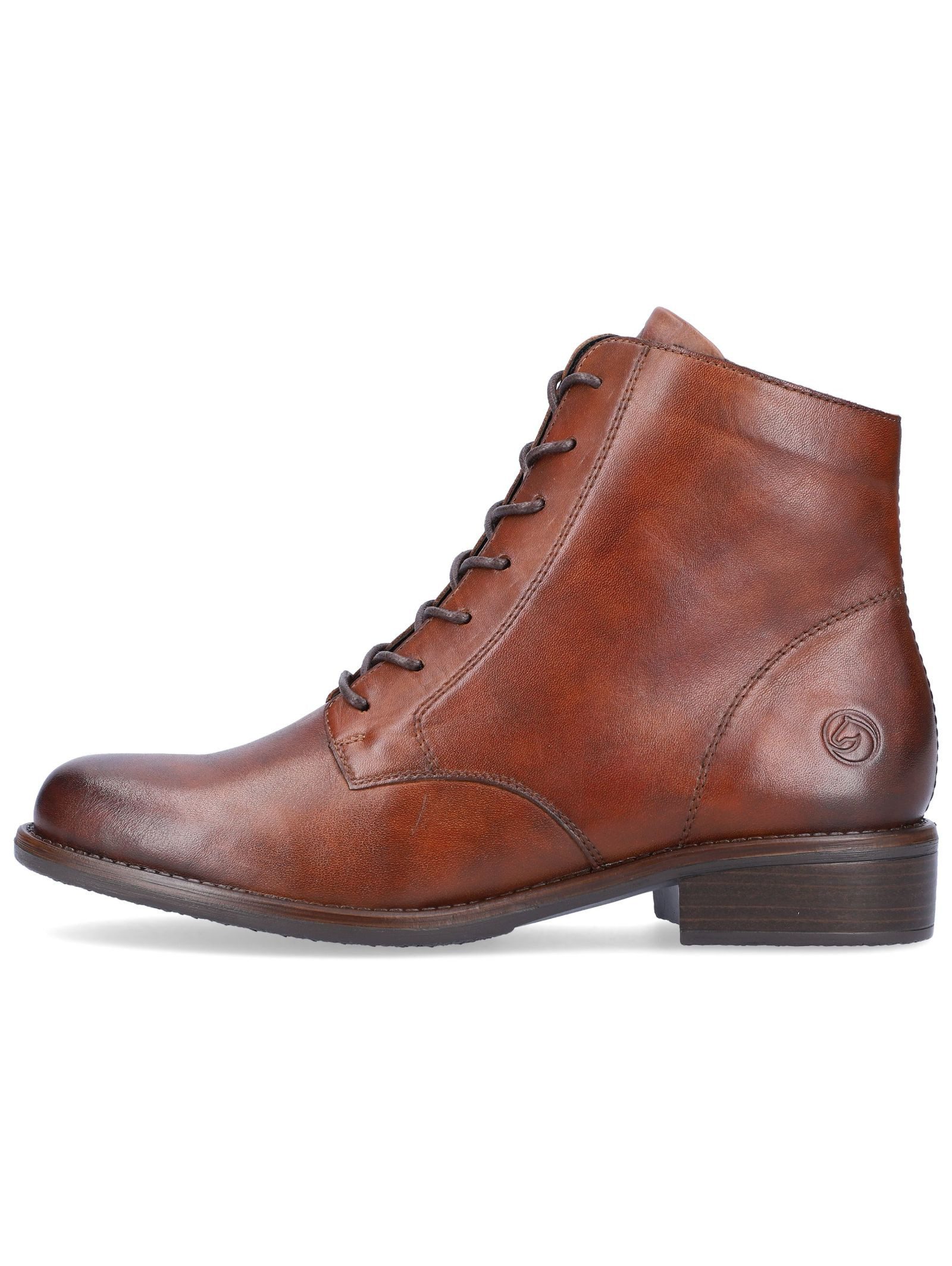 Remonte Remonte Stiefelette Glattleder Schnürstiefelette