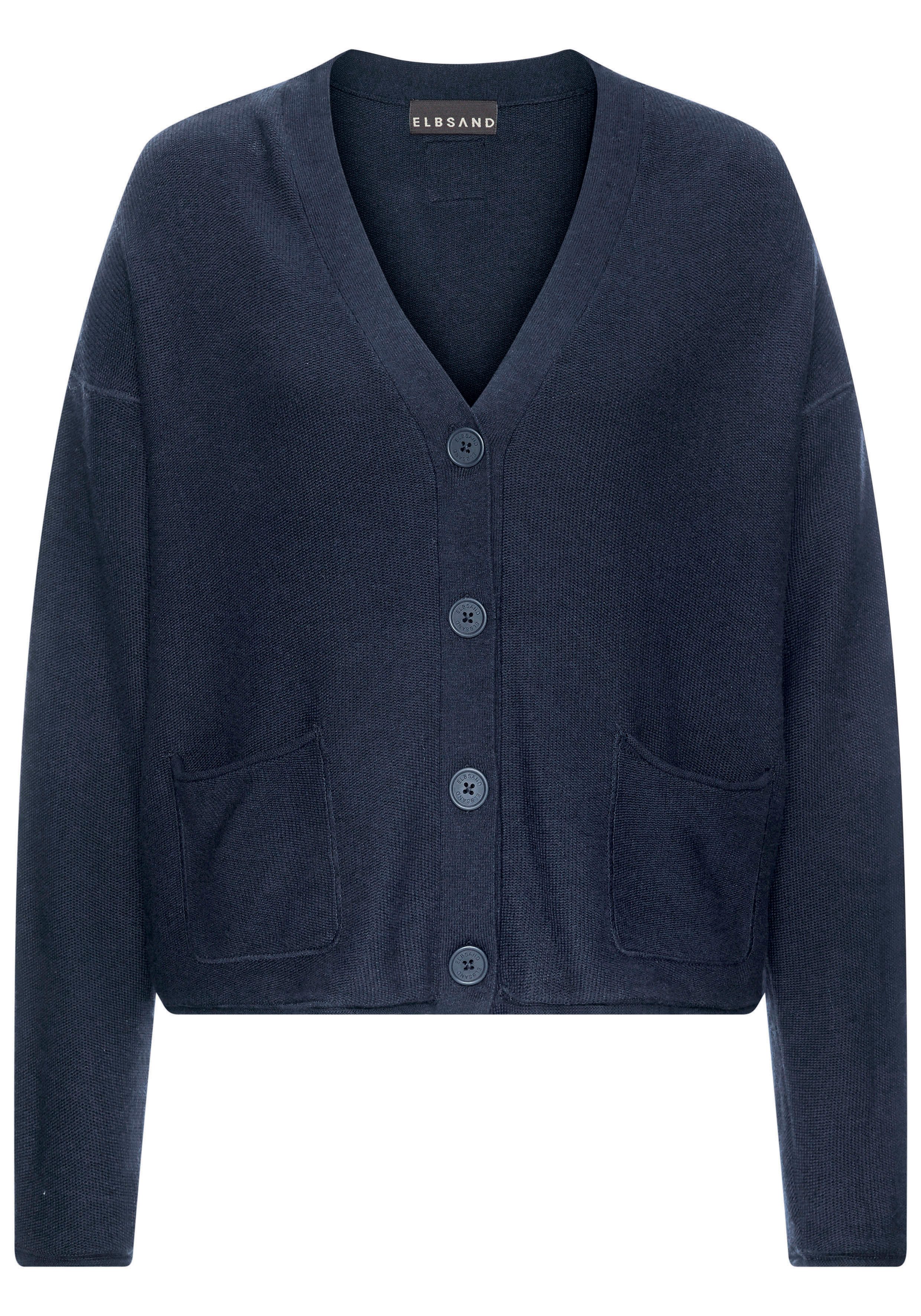 Elbsand Strickjacke aus hochwertigem Feinstrick, Loungewear günstig online kaufen
