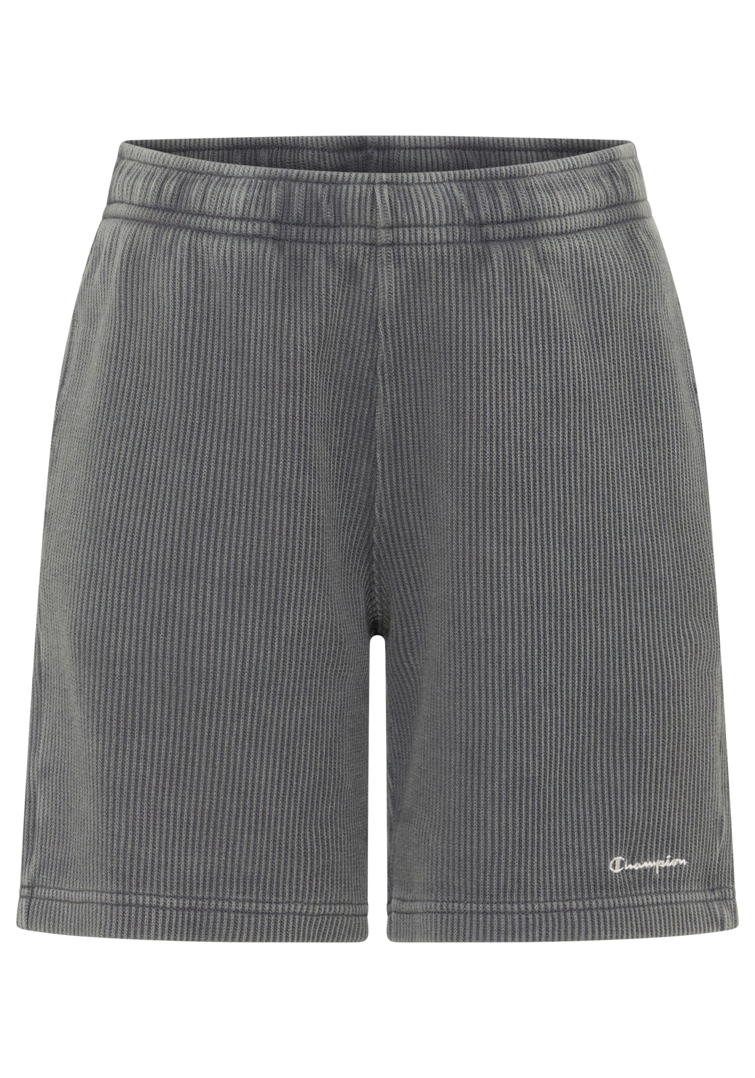 Champion Shorts Bermuda Riffle aus Baumwolle und Polyester, sportlicher Stil, für Sportmode