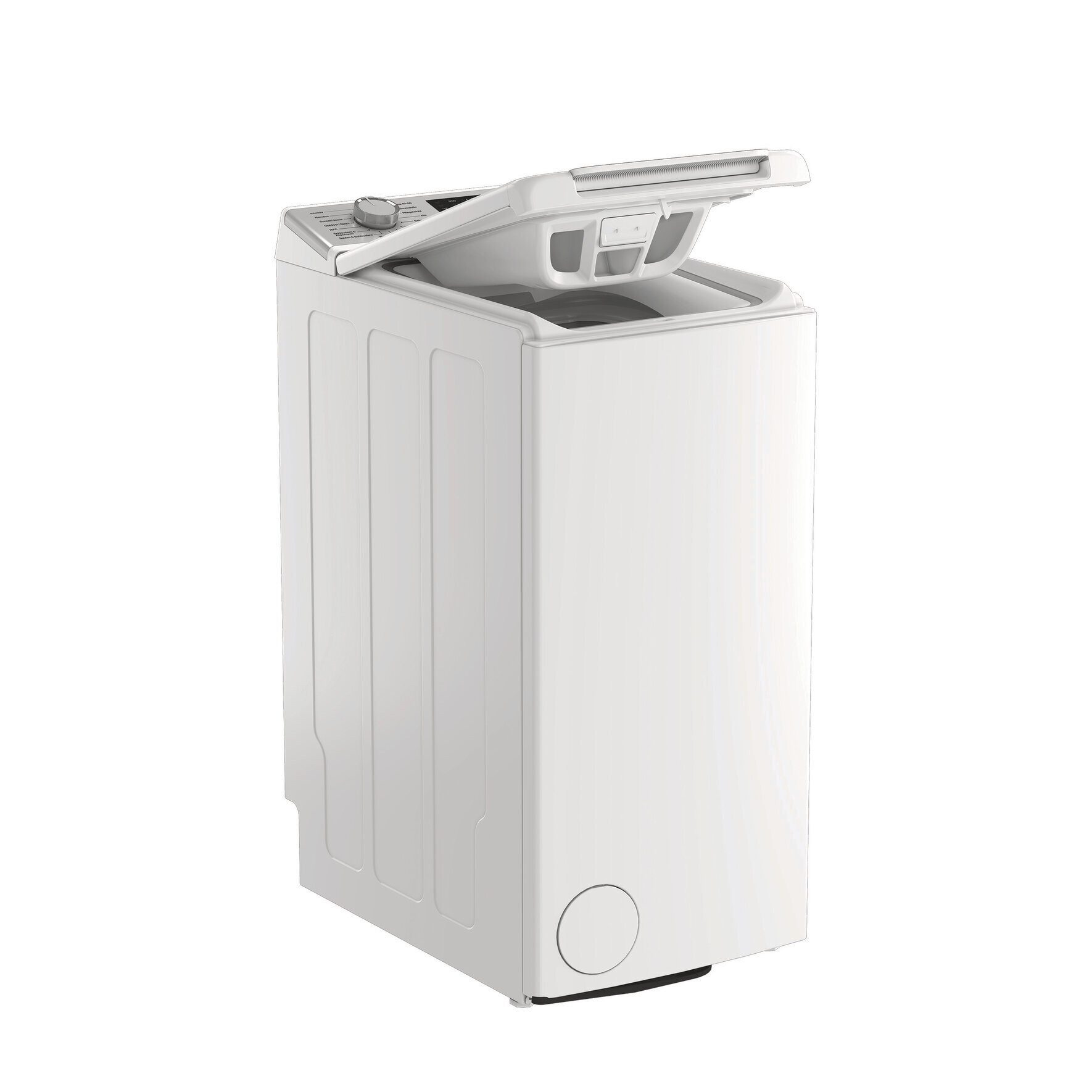 BAUKNECHT Waschmaschine Toplader TBK Super Eco 6B S FF, 6 kg, 1200 U/min, FreshFinish - hemmt Gerüche und Knitterfalten mit Hilfe von Dampf