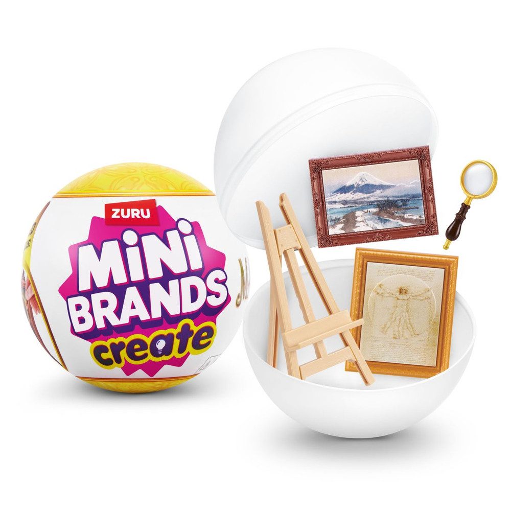 ZURU Spielfigur Mini Brands create - Mini Masterpieces - Serie 1 - 1 Stück