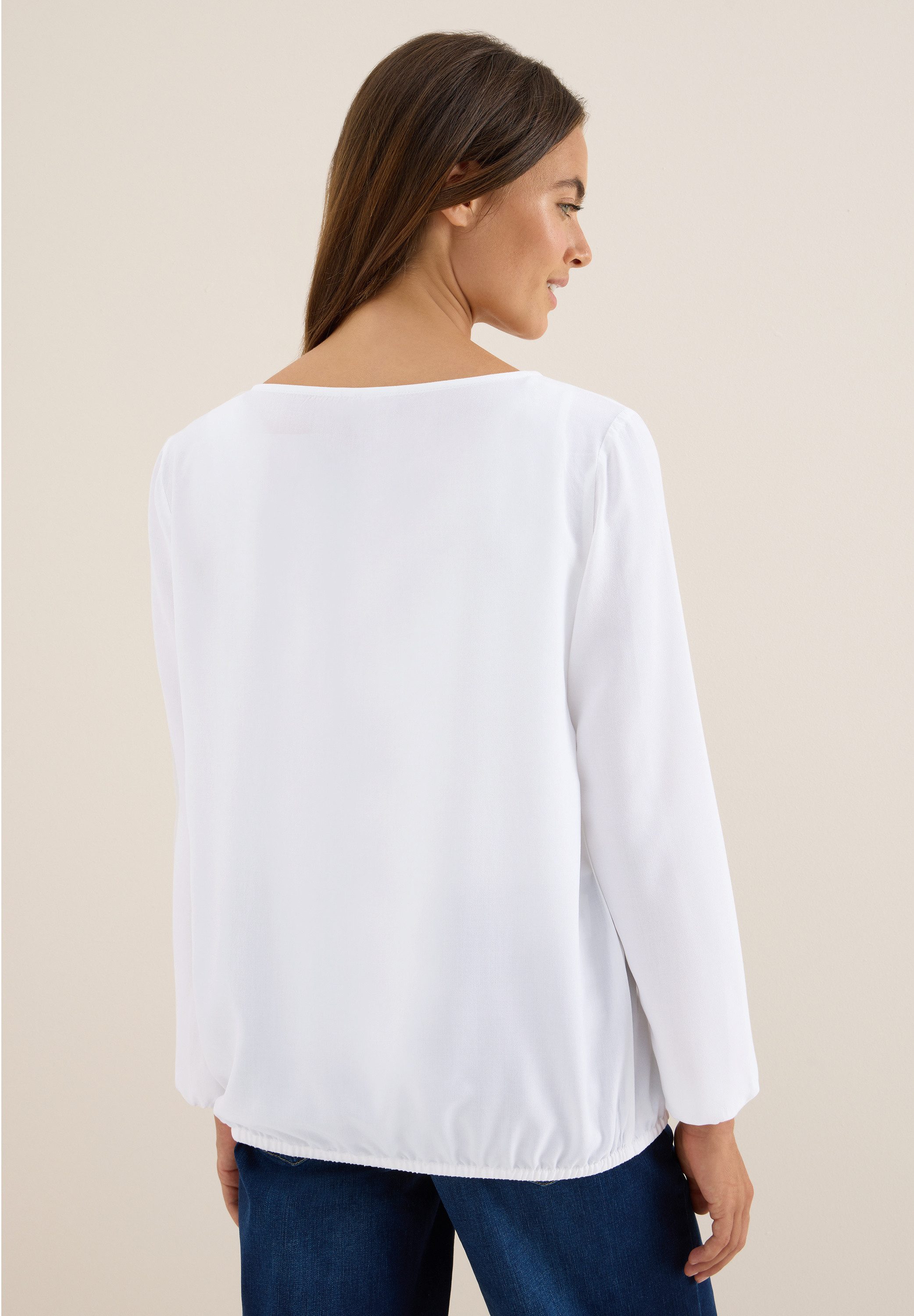 CECIL Langarmbluse aus softer Viskose