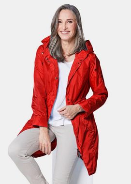 GOLDNER Outdoorjacke Trendiger leichter Regen Parka aus funktionalem Material