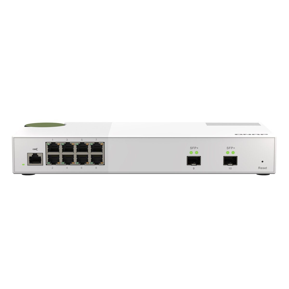 QNAP QNAP QSW-M2108-2S - Switch - managed - 2 x 10 Gigabit SFP+ + 8 x 2.5GB Сервери NAS