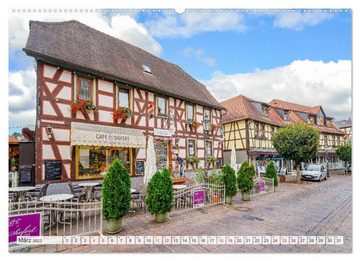 CALVENDO Wandkalender Michelstadt Impressionen (Premium, hochwertiger DIN A2 Wandkalender 2023, Kunstdruck in Hochglanz)