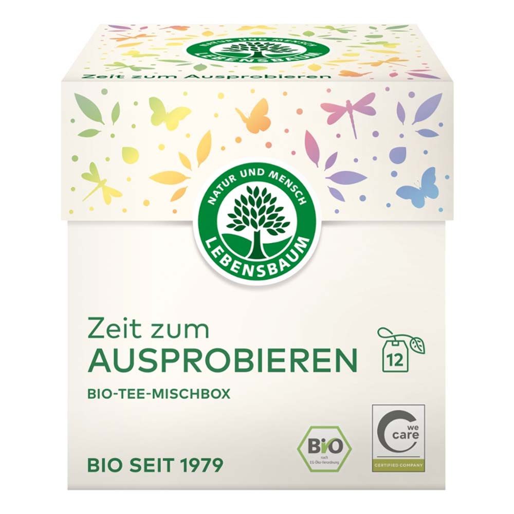 Lebensbaum Tee Tee Mischbox - Zeit zum Ausprobieren 12Stk.22,5g