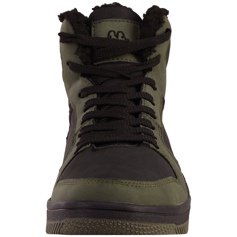 army-black Innenausstattung mit Sneaker - Kappa kuschelig-wärmender