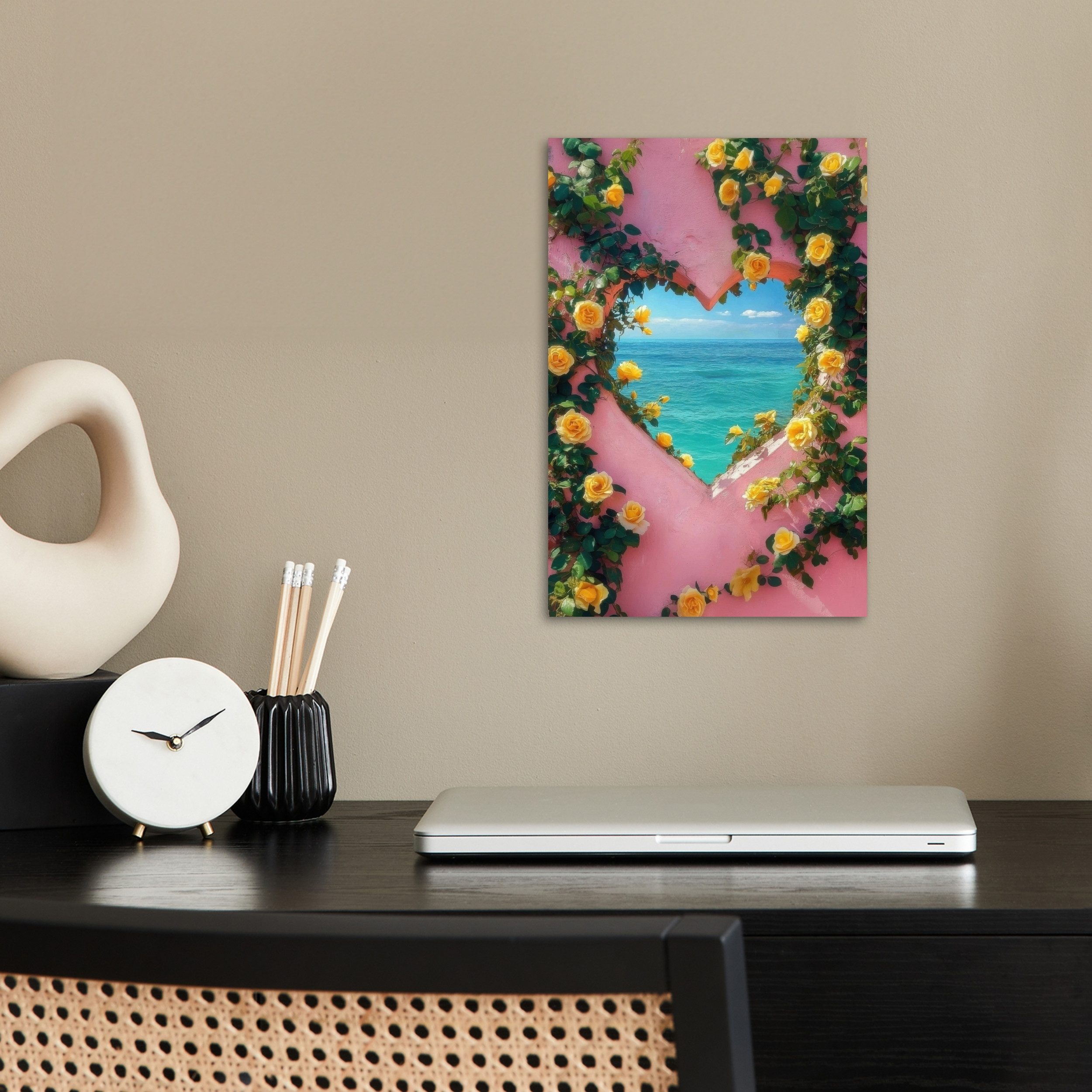 MuchoWow Poster Herz - Meer - günstig online kaufen