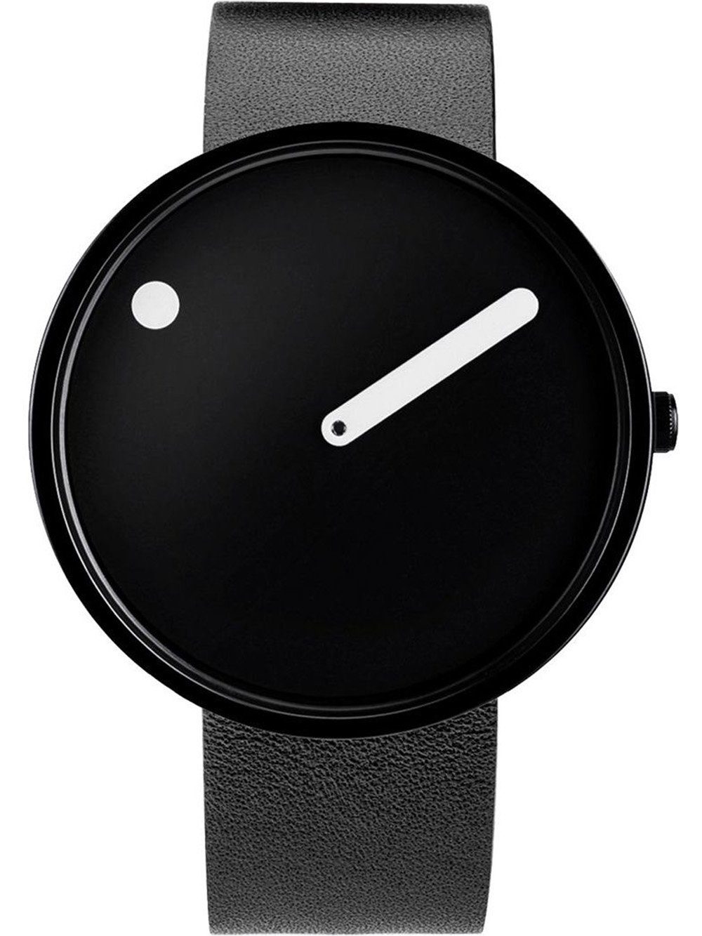 PICTO Quarzuhr PICTO 43361-4120B Unisex Uhr Uhr Black and White 40mm 5ATM PICTO 43361-4120B Unisex Uhr Uhr Black and White 40mm 5ATM