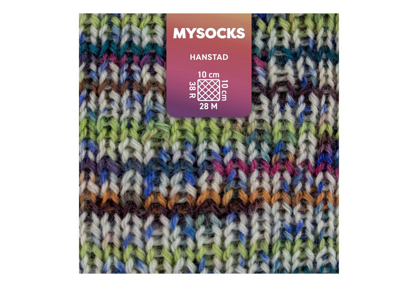 Thumbnail - myboshi mysocks Sockenwolle, 4-fädig, mit Label Häkelwolle, 420 m (8-St., Sockenwolle mit Label 4-fädig), Farbverlauf