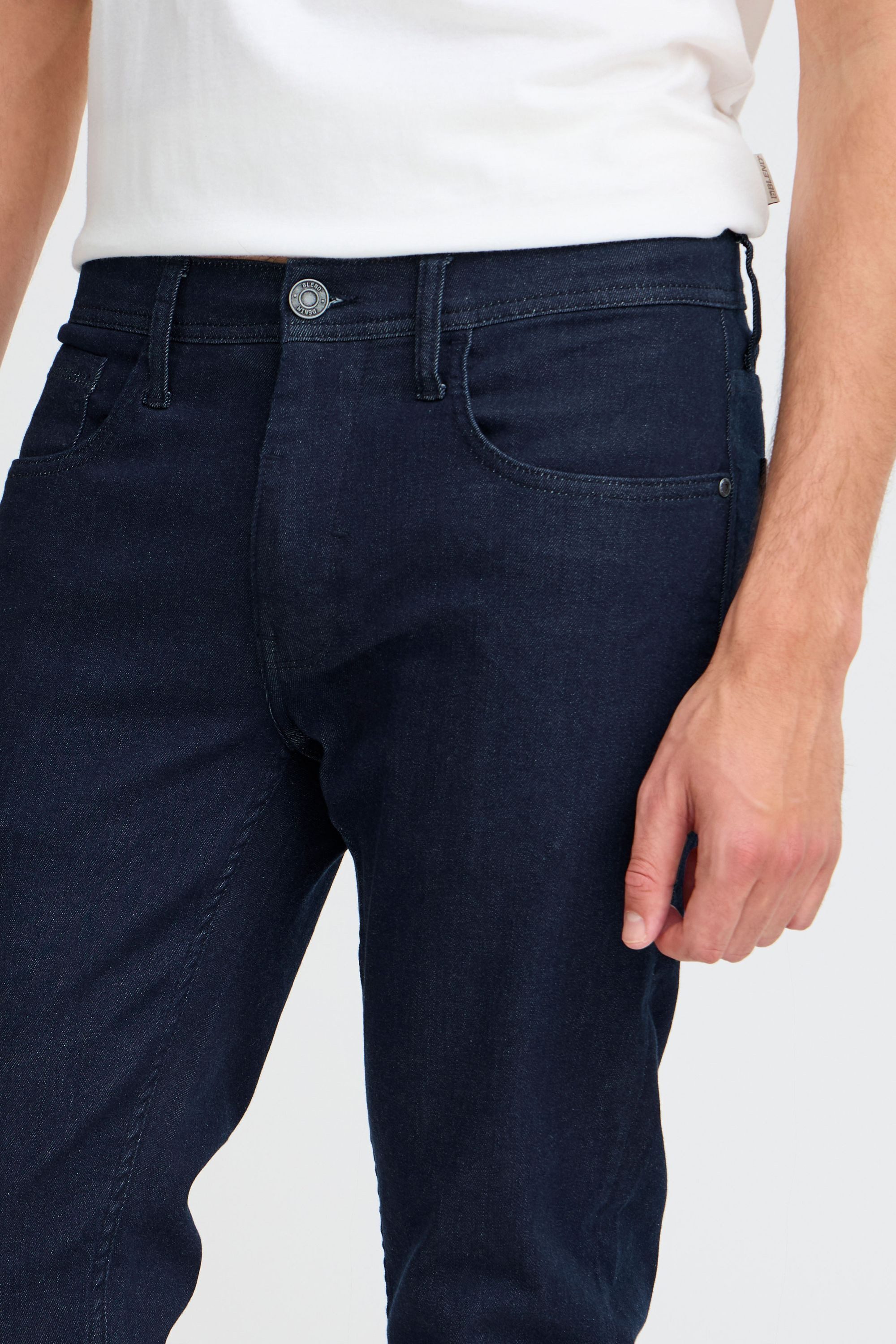 Blend 5-Pocket-Jeans BHJet Modische Slim-Fit-Jeans mit niedriger Bundhöhe und schmalem Bein