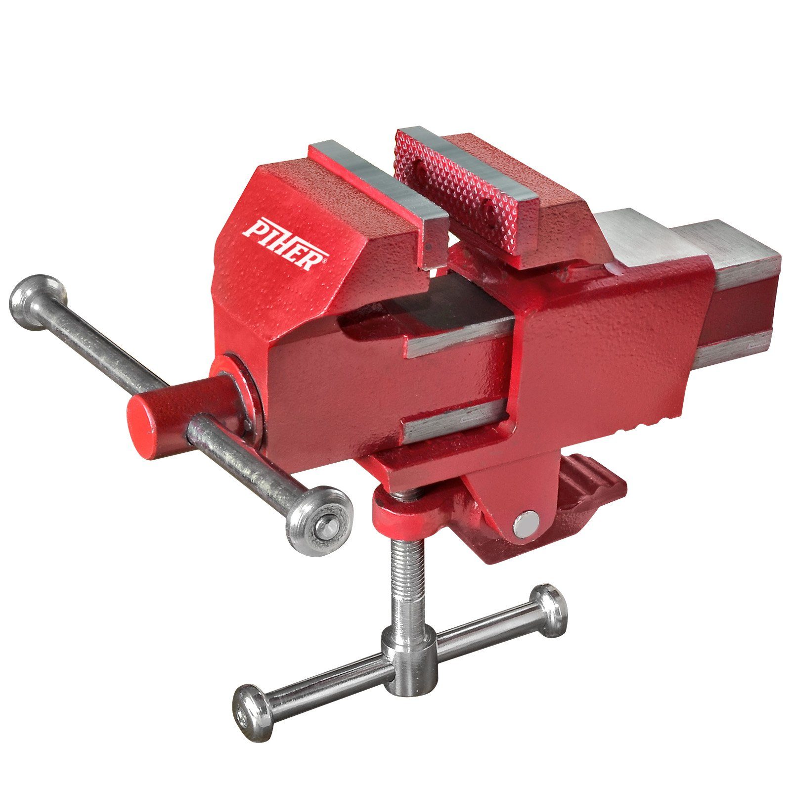 Piher Maschinenschraubstock Piher Schraubstock mobil 65 mm Typ 55007