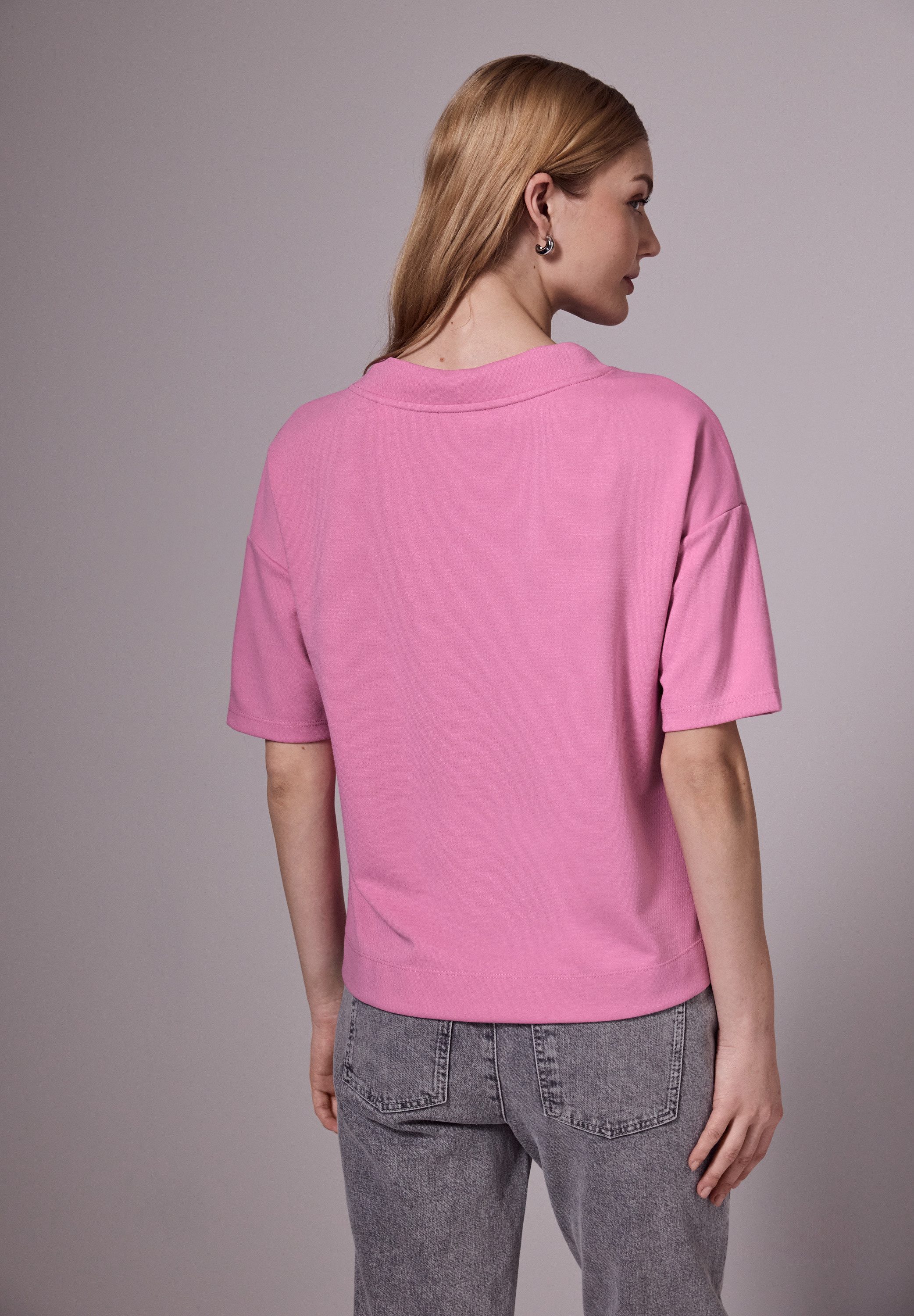 STREET ONE STUDIO T-Shirt mit Tunnelzugband günstig online kaufen