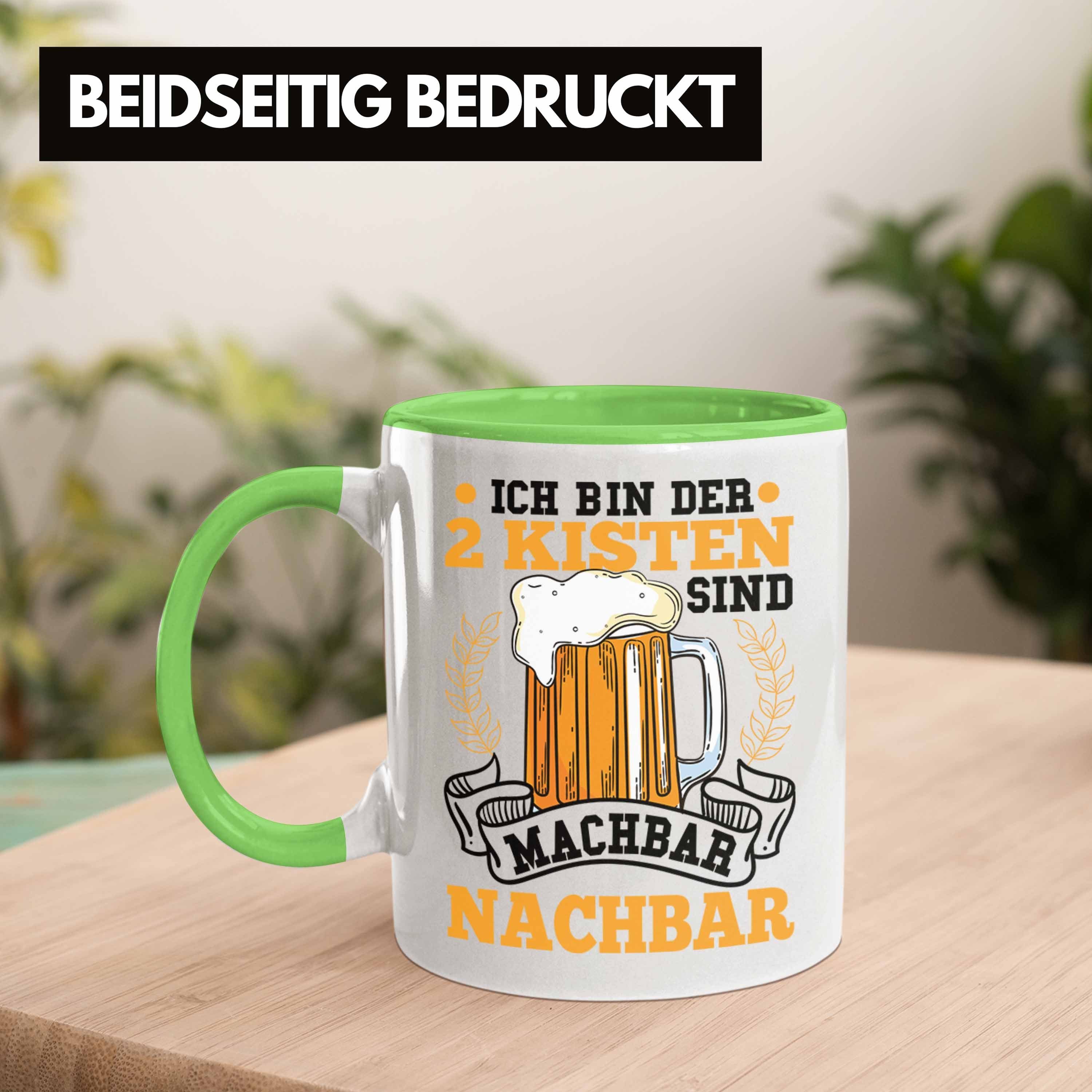 Trendation Tasse Trendation Cooler Nachbarn Geschenkidee Grün Nachbar Bester Tasse - Nachbar Geschenk