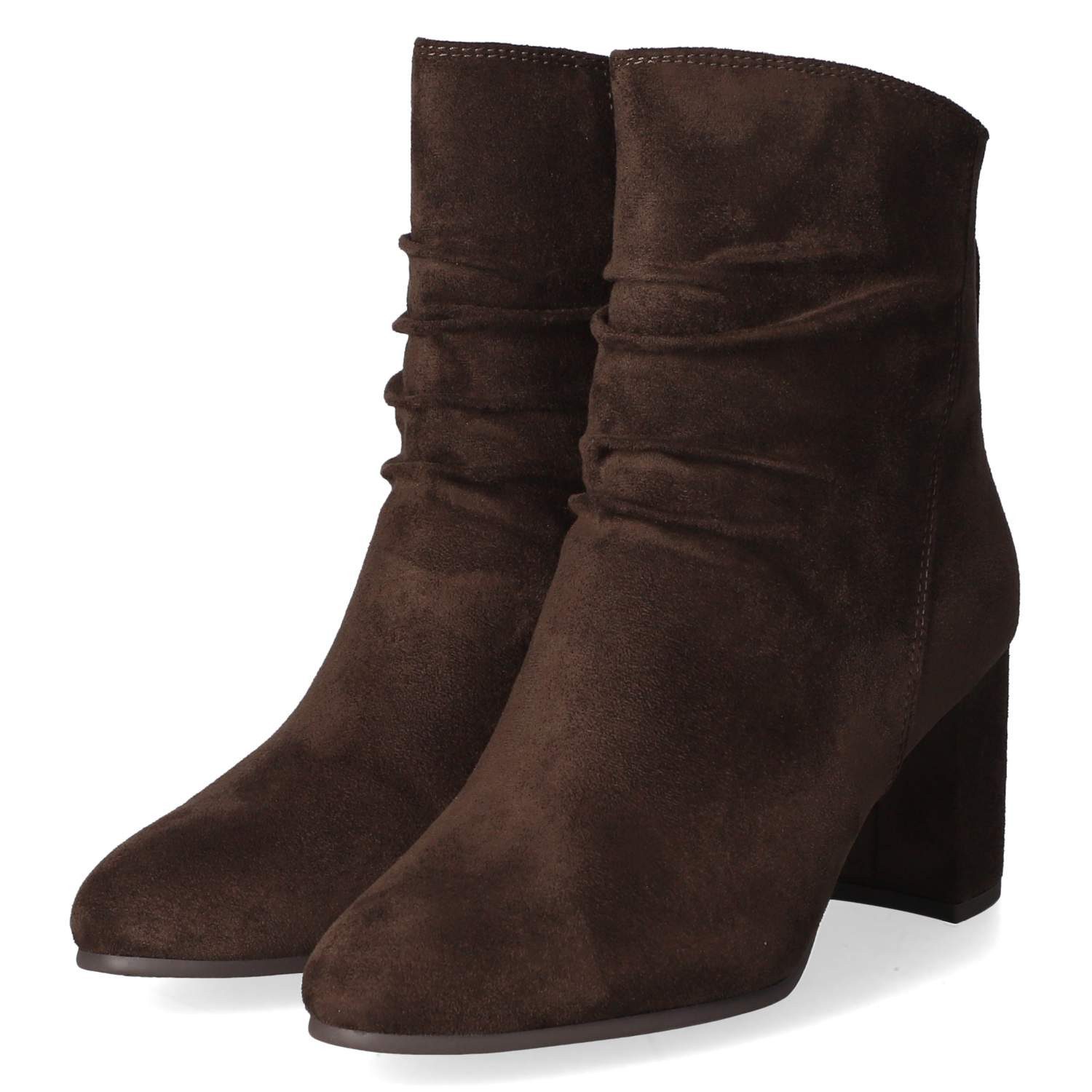 MARCO TOZZI Marco Tozzi Klassische Stiefeletten 2-25373-47-304 Damen Textil brown Schlupfstiefel