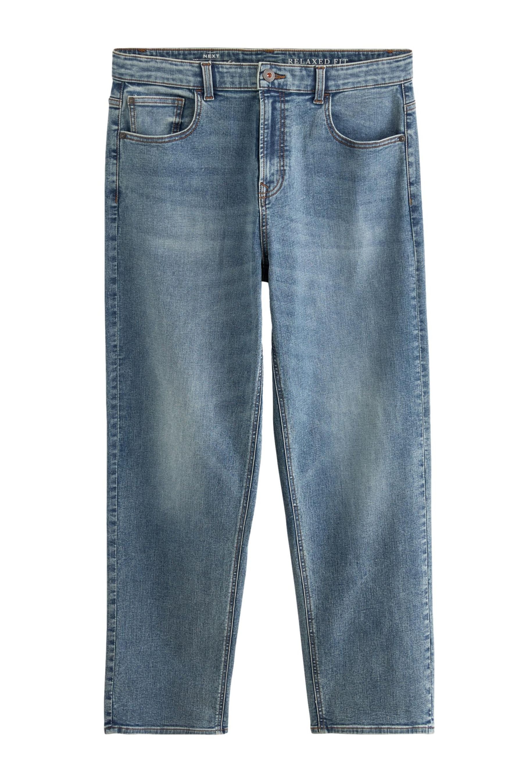 Next Relax-fit-Jeans Klassische Relaxed Fit Stretch-Jeans günstig online kaufen