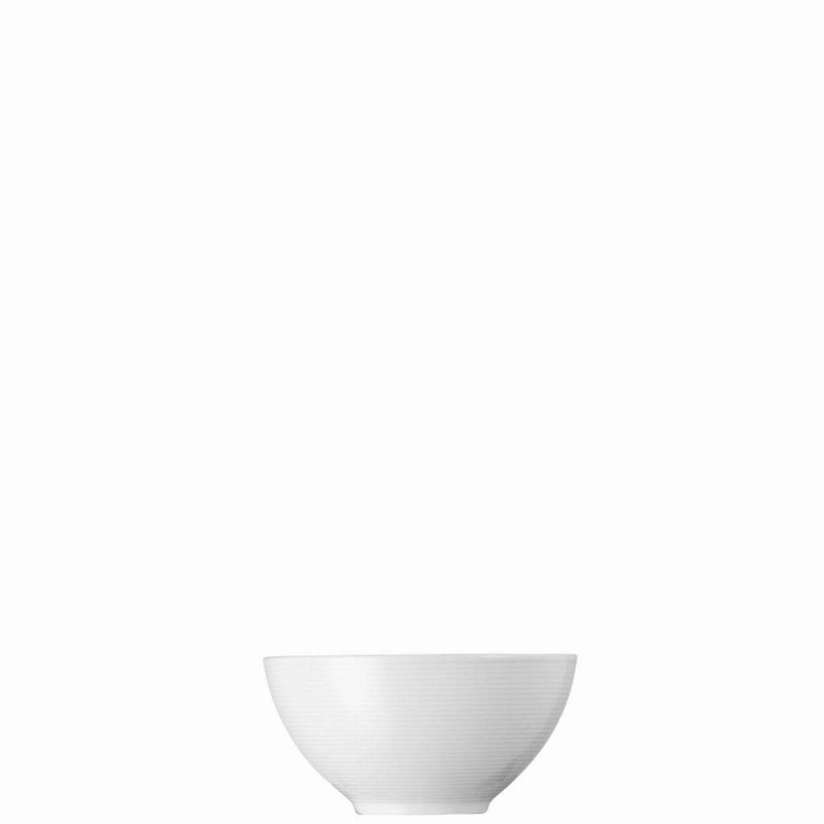 Thomas Porzellan Müslischale Bowl 13 cm rund - LOFT Weiß - 1 Stück, Porzellan, (Einzelartikel, 1-tlg), Porzellan, spülmaschinenfest und mikrowellengeeignet