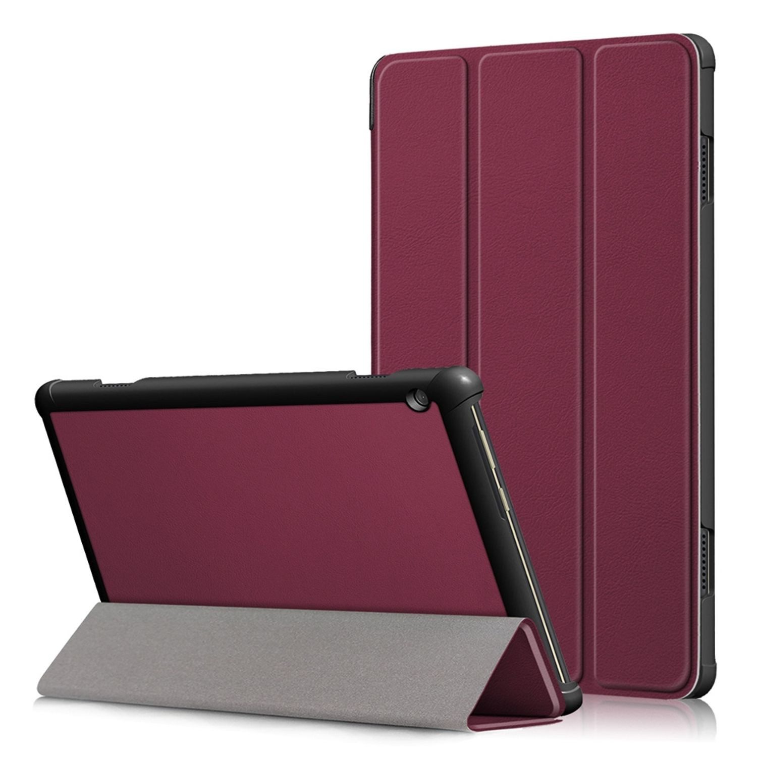 König Design Tablet-Hülle Lenovo Tab M10, Lenovo Tab M10 Schutzhülle Tablet-Hülle Rot